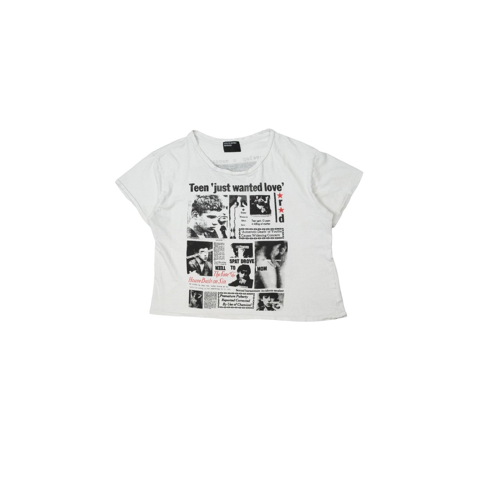 Enfants Riches Deprimes Teen Just Wanted Love T-Shirt Size US M / EU 48-50 / 2 - 1 Thumbnail