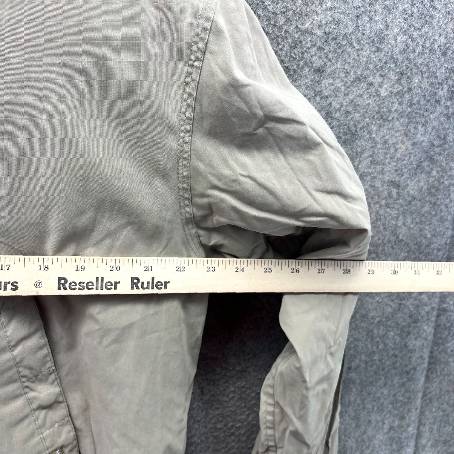 Members Only VINTAGE Members Only Bomber Jacket Men Large Khaki Full Zip Beige Polyester 90s Size US L / EU 52-54 / 3 - 2 Thumbnail