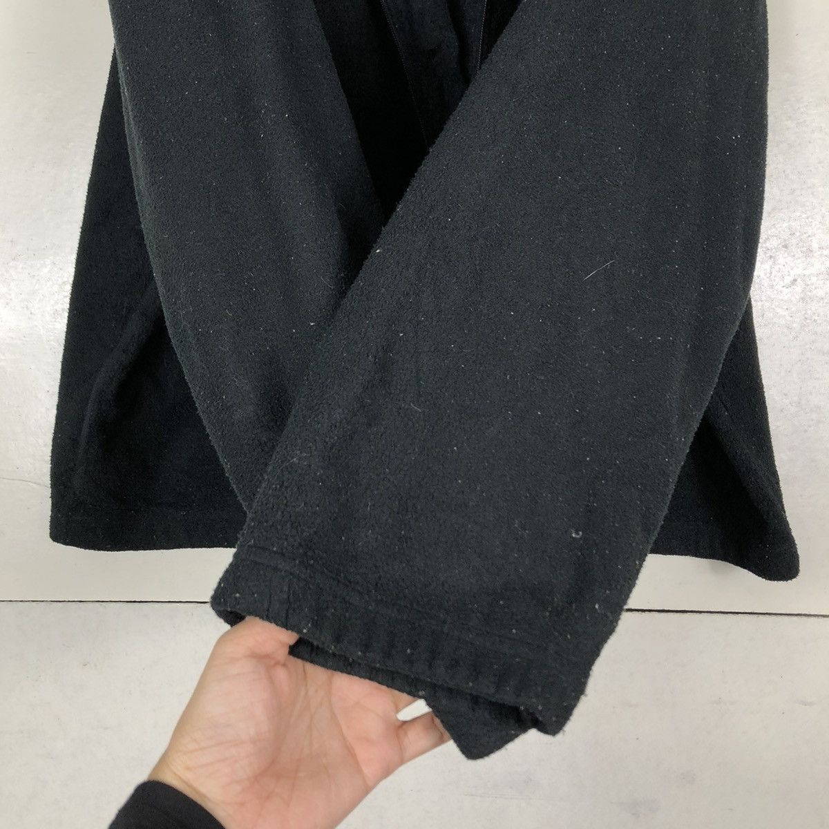 Polo Ralph Lauren 🔥BLACK VINTAGE FLEECE JACKET ZIPPER POLO RALPH LAUREN Size US L / EU 52-54 / 3 - 15 Thumbnail