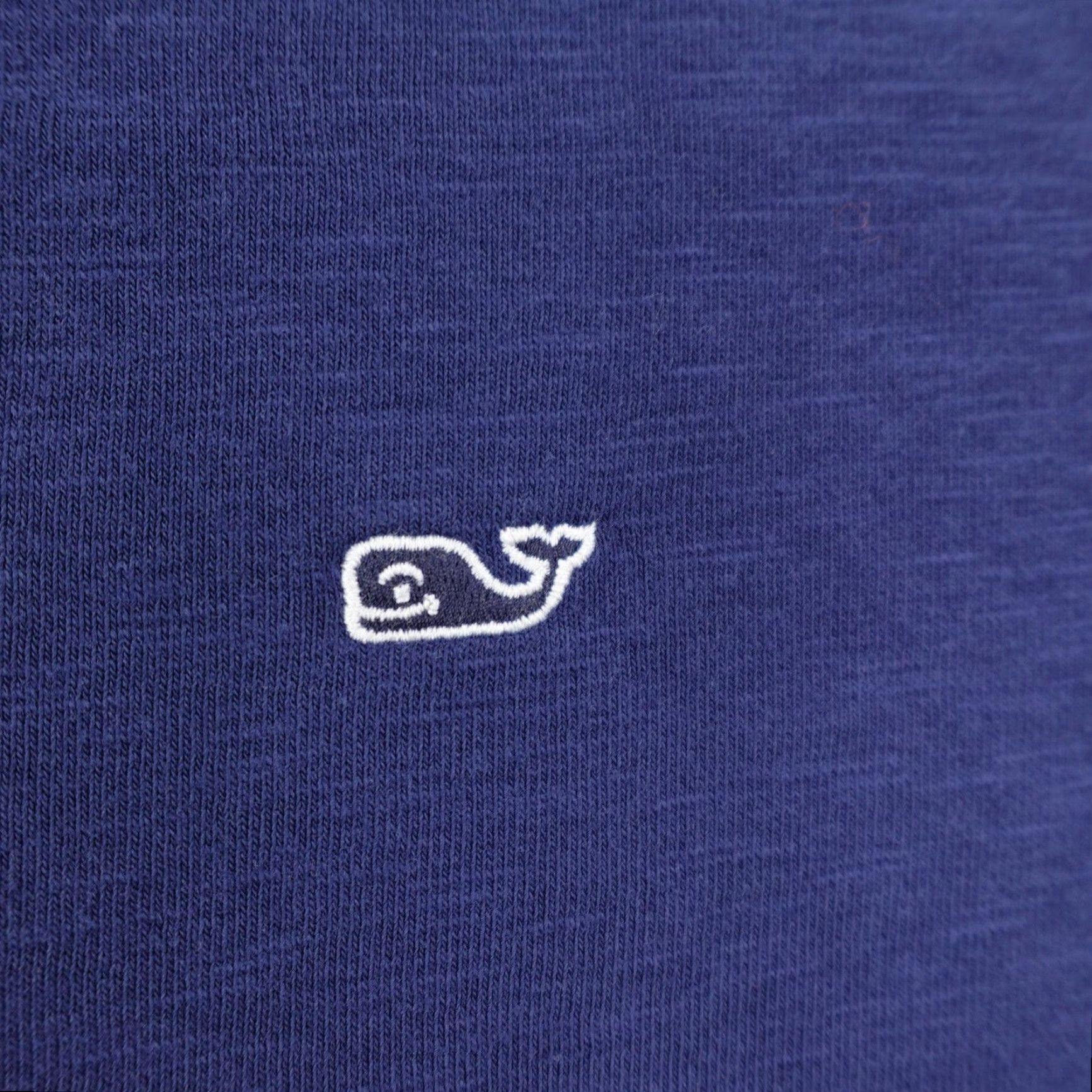 Vineyard Vines Vineyard Vines Sweatshirt Mens Medium Blue Pullover Mock Neck Whale Logo Size US M / EU 48-50 / 2 - 3 Thumbnail