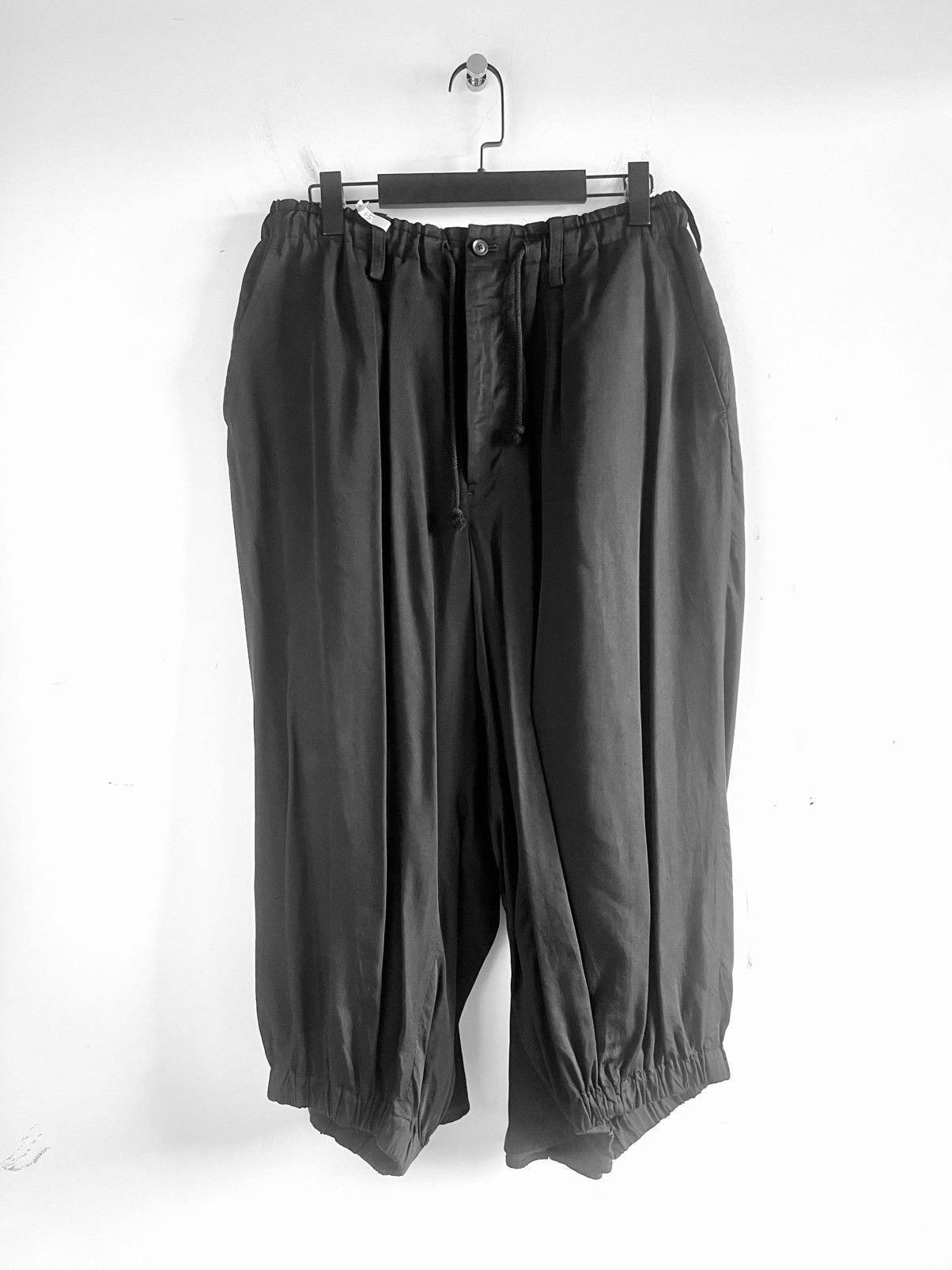 Yohji Yamamoto Yohji Yamamoto Pour Homme SS19 - Cupra Twill Crow Pants Size US 30 / EU 46 - 12 Thumbnail