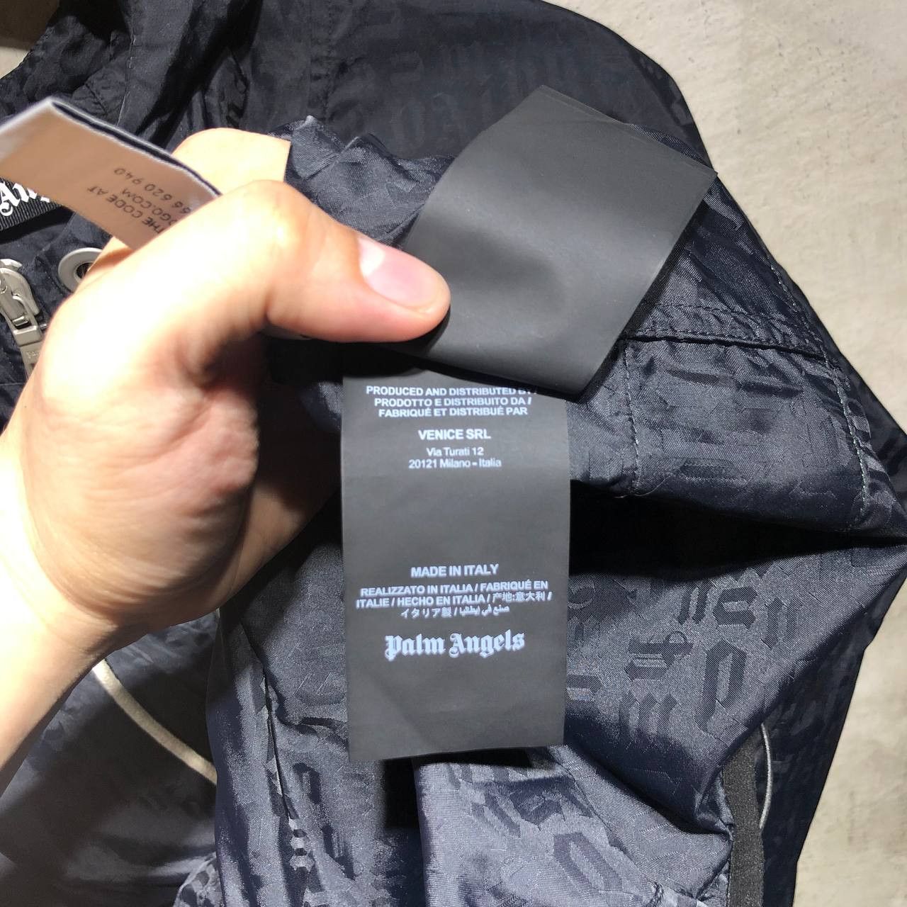 Palm Angels Palm Angels Monogram AOP zip up windbreaker jacket Size US XXL / EU 58 / 5 - 19 Thumbnail