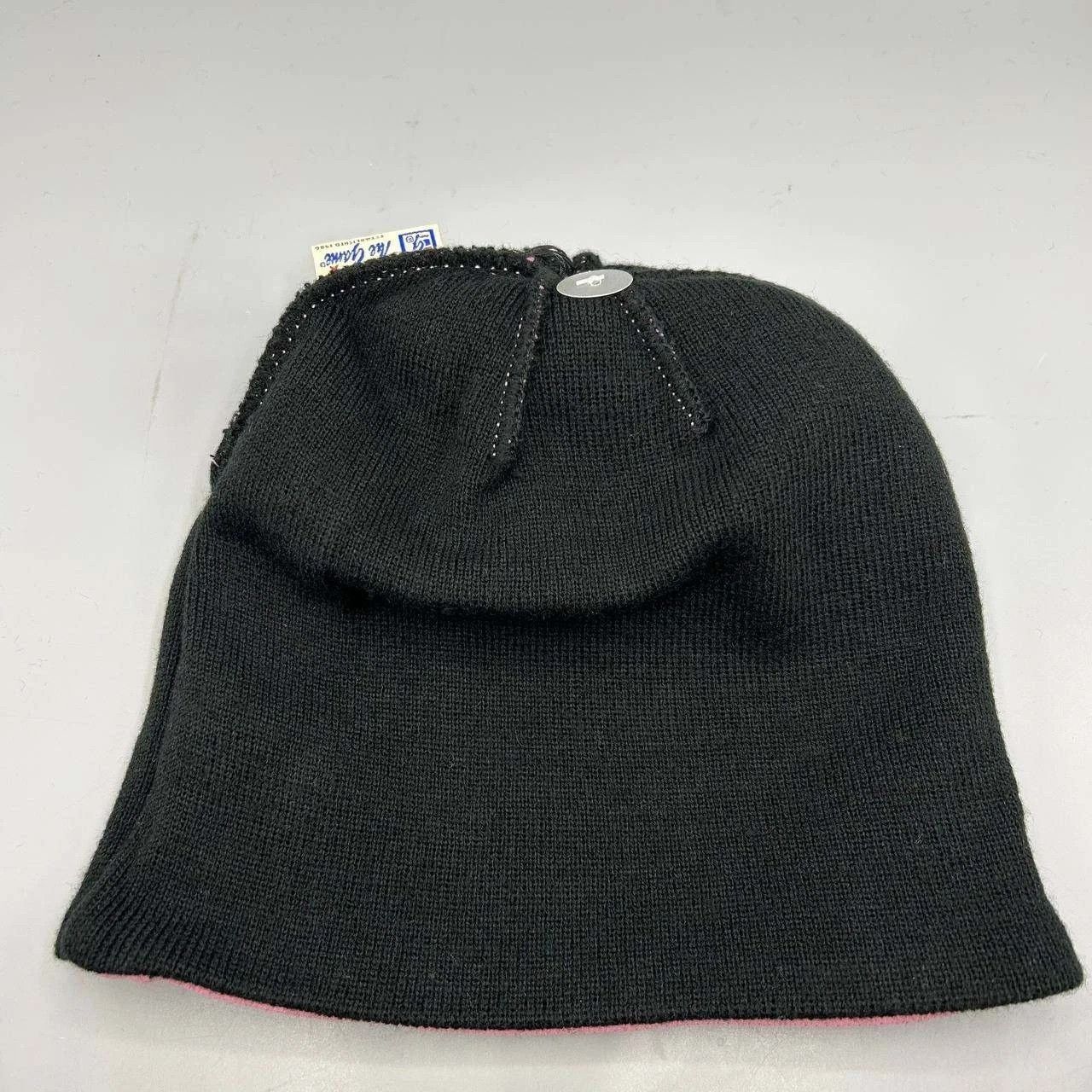 The Game Oklahoma State Cowboys Hat Men Pink Black Beanie Pom Pom Size ONE SIZE - 4 Thumbnail