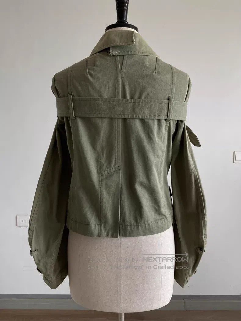 Junya Watanabe JUNYA WATANABE Tied Deconstructed Ripped Asymmetrical Mili Size XS / US 0-2 / IT 36-38 - 8 Thumbnail