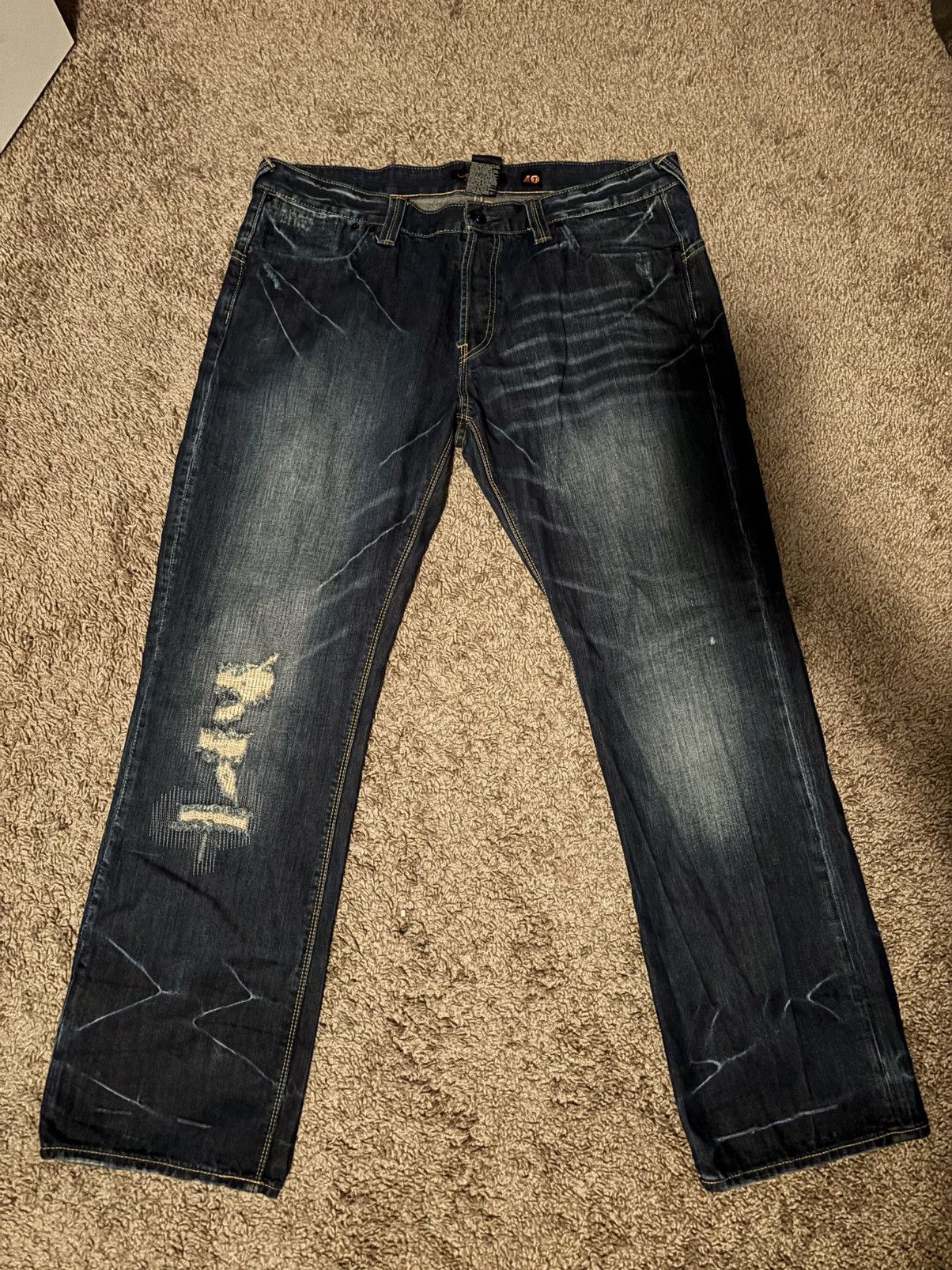 Ed Hardy Blue Ed Hardy vintage jeans Size US 40 / EU 56 - 1 Thumbnail
