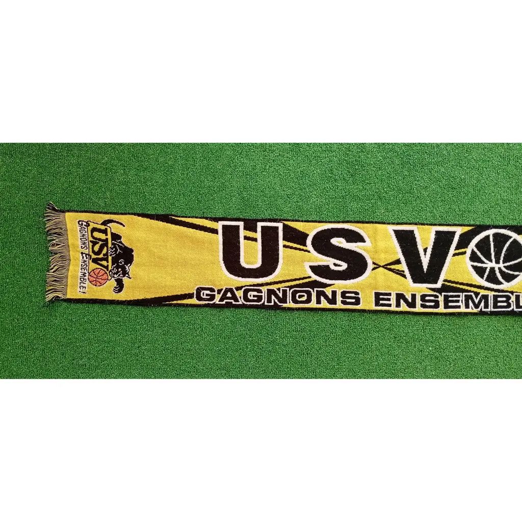 Other USVO Basketball Scarf – Yellow/Black Size ONE SIZE - 3 Thumbnail