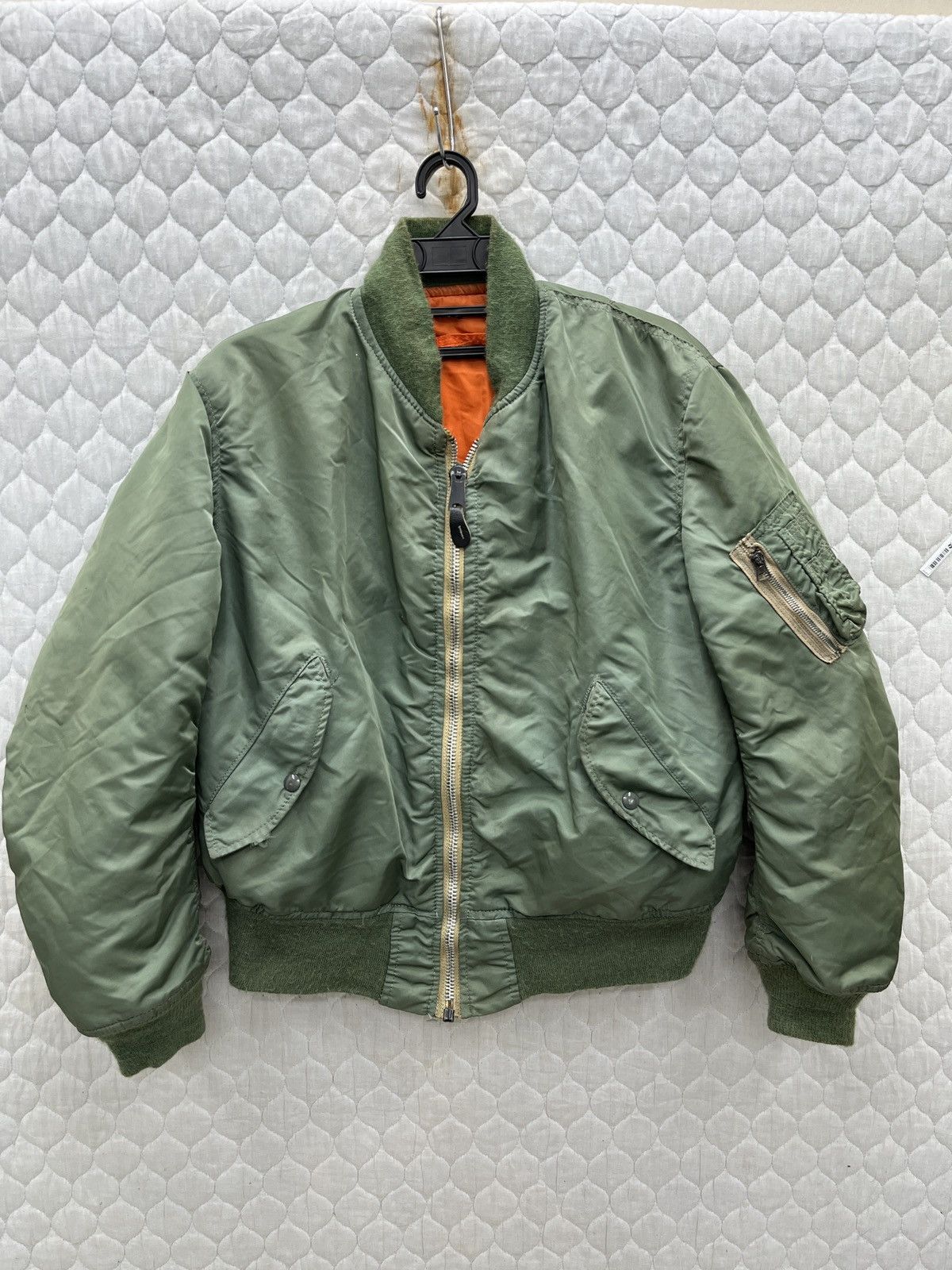 Alpha Industries 🔥🔥🔥STEALS VTG ALPHA INDUSTRIES MA-1 JACKET Size US S / EU 44-46 / 1 - 1 Thumbnail