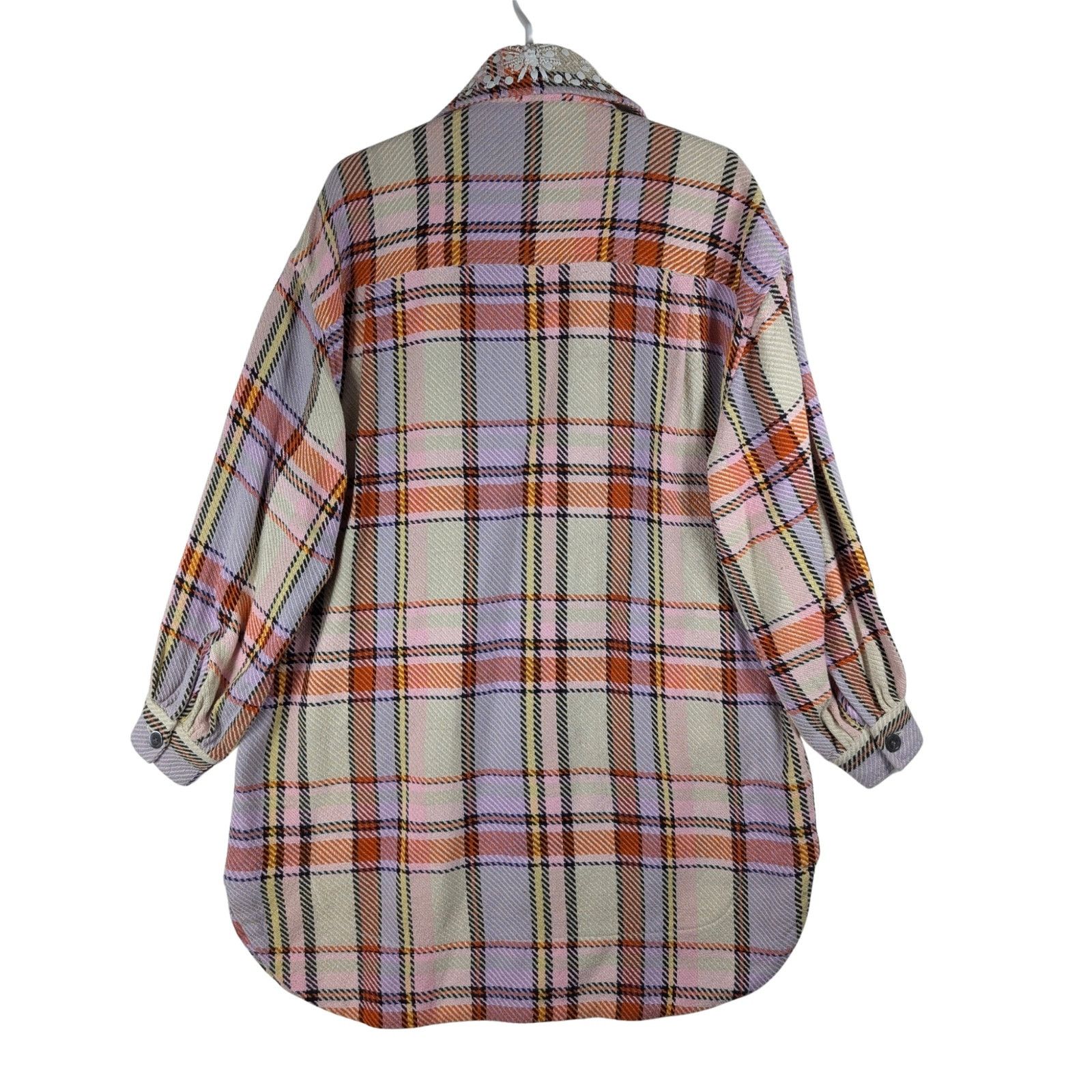 Unknown London Essentiel Antwerp Revolve Boozy Oversized Shirt Jacket Size S / US 4 / IT 40 - 2 Thumbnail