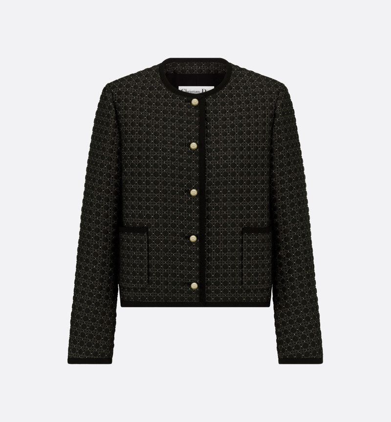 Dior Dior Microcannage Cropped Jacket tag size 38 Women - USA Duties Paid Size S / US 4 / IT 40 - 1 Thumbnail