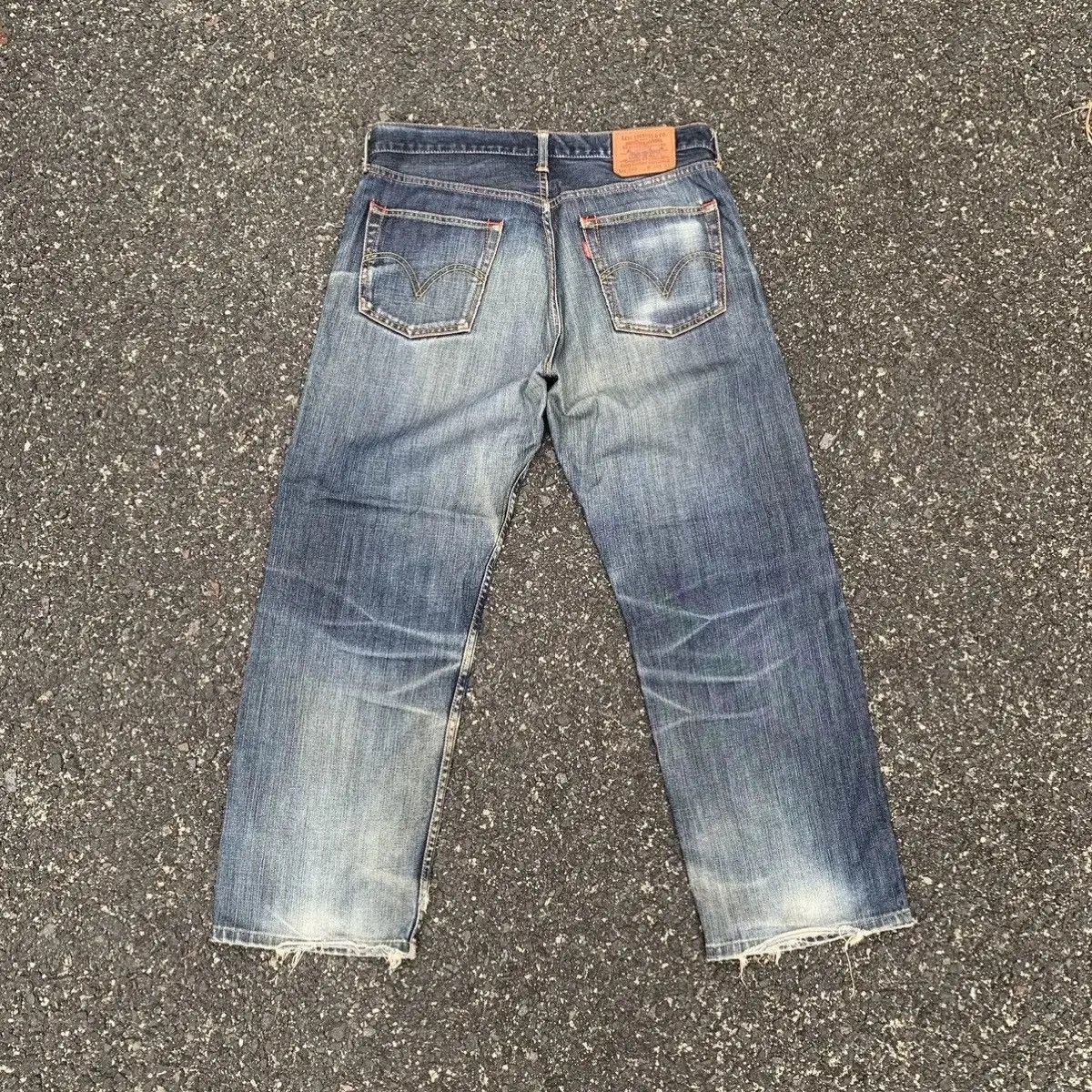 Levi's Levi’s LOT703 Distressed Denim Levis Sun Faded Jeans Pants Size US 34 / EU 50 - 11 Thumbnail
