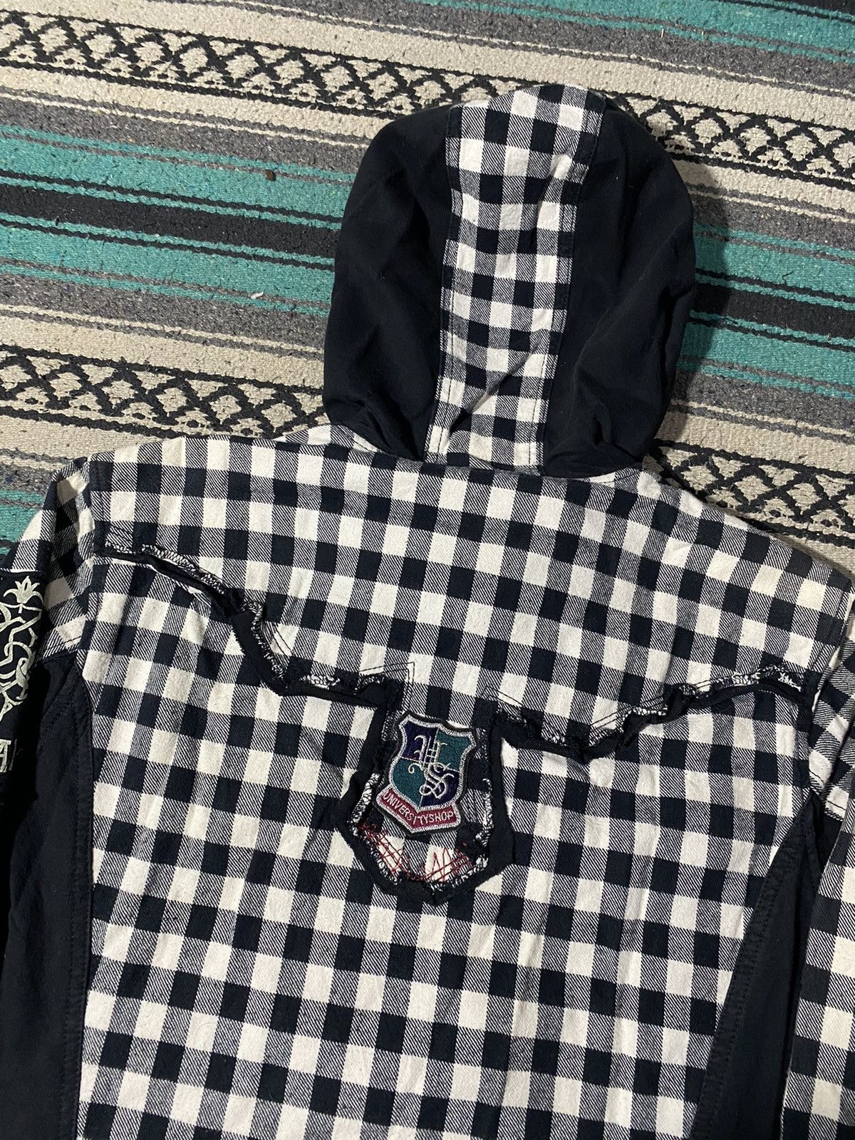 If Six Was Nine 2000s Buckaro - Checkered Jacket Size US XL / EU 56 / 4 - 5 Thumbnail