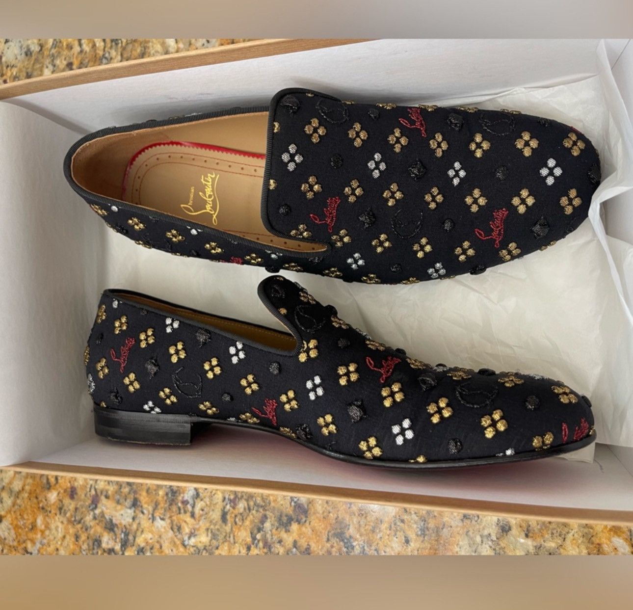 Christian Louboutin Christian Louboutin Roller Boy Flat Jacquard Size US 9 / EU 42 - 5 Thumbnail