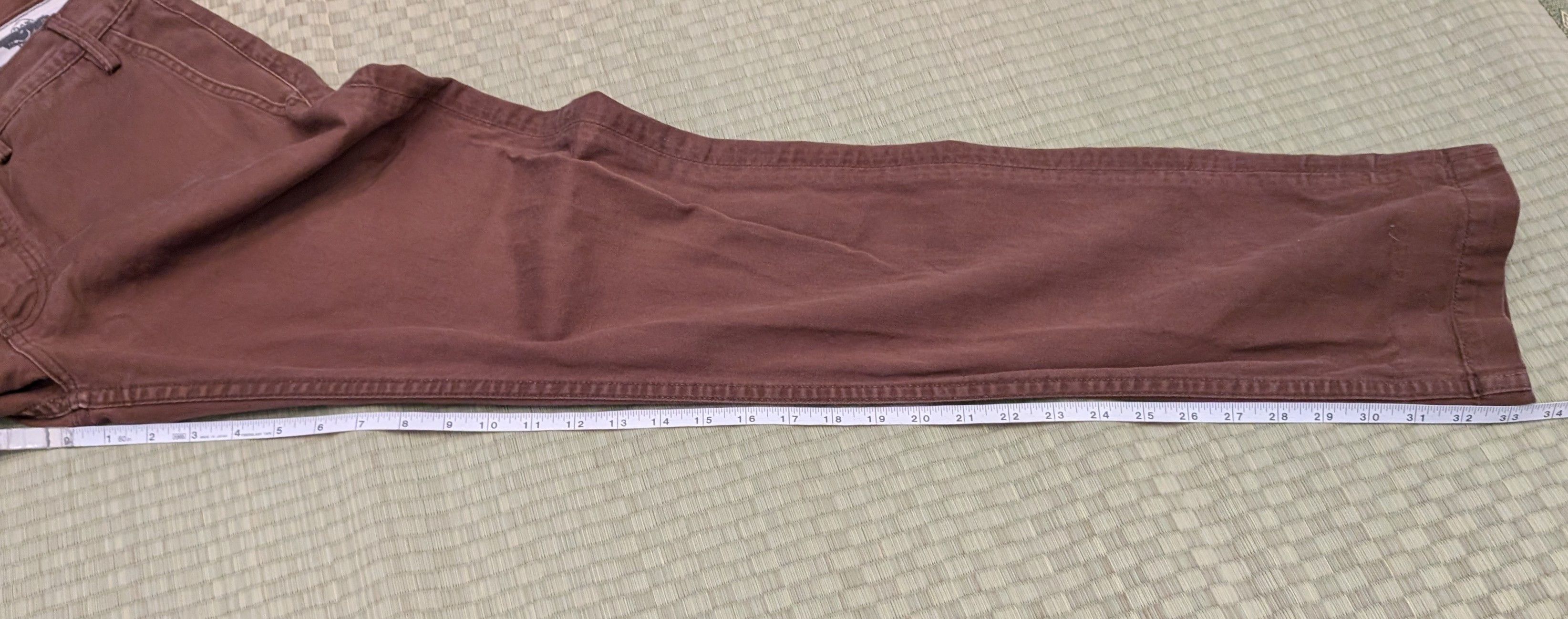 Rogue Territory RGT Rogue Territory Officer Trousers Slim Taper Nutmeg Size US 33 - 7 Thumbnail