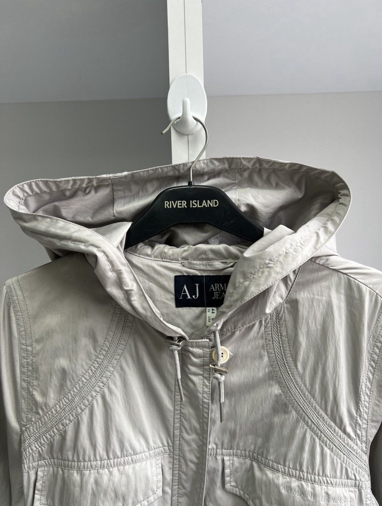 Armani Vintage Armani Jeans Women’s Luxury Coat Jacket Size M / US 6-8 / IT 42-44 - 5 Thumbnail