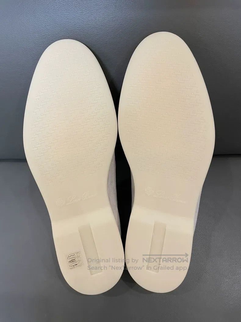 Loro Piana LORO PIANA Summer Walk Men's Moccasin Shoes Size US 12 / EU 45 - 8 Thumbnail