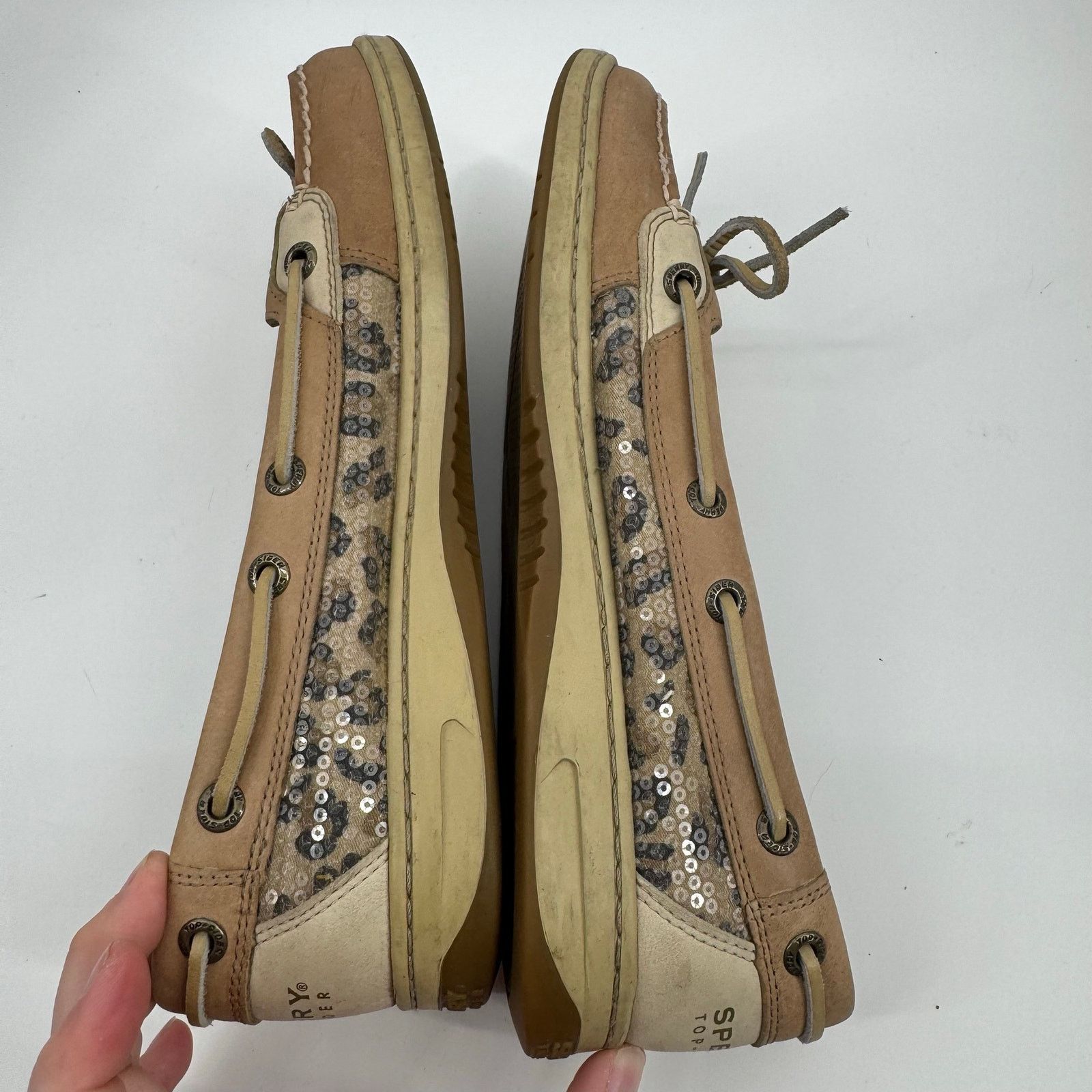 Sperry Sperry Top-Sider Sequin Leopard Boat Shoes 8.5 Size US 8.5 / IT 38.5 - 6 Thumbnail