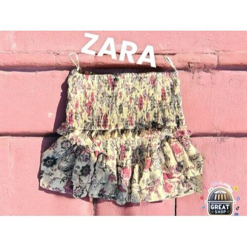 Zara ZARA Skirt Floral Colourful Size Small Great Condition Size 26" / US 2 / IT 38 - 1 Thumbnail