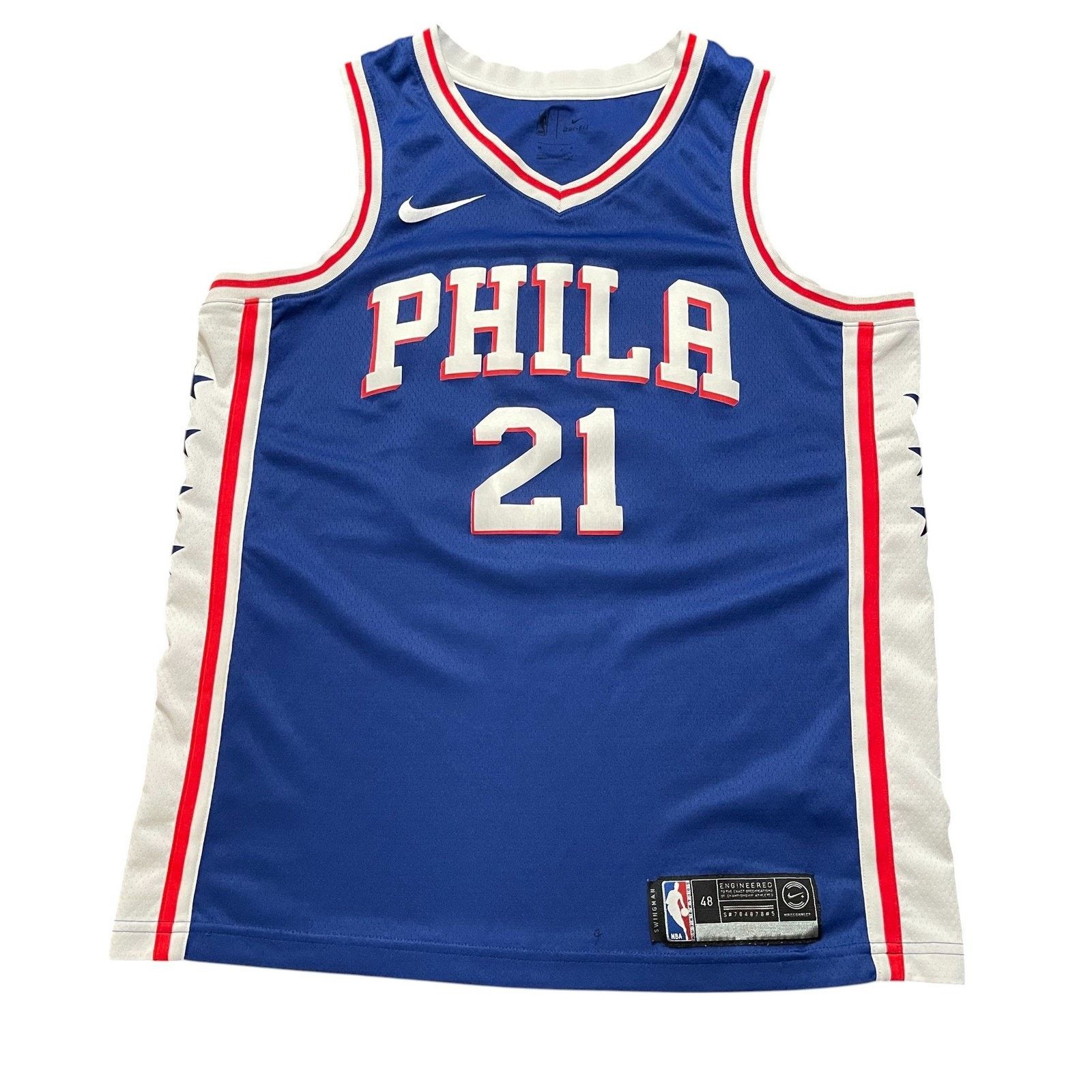 Philadelphia 76ers Jersey L Nike NBA Basketball Joel Embiid