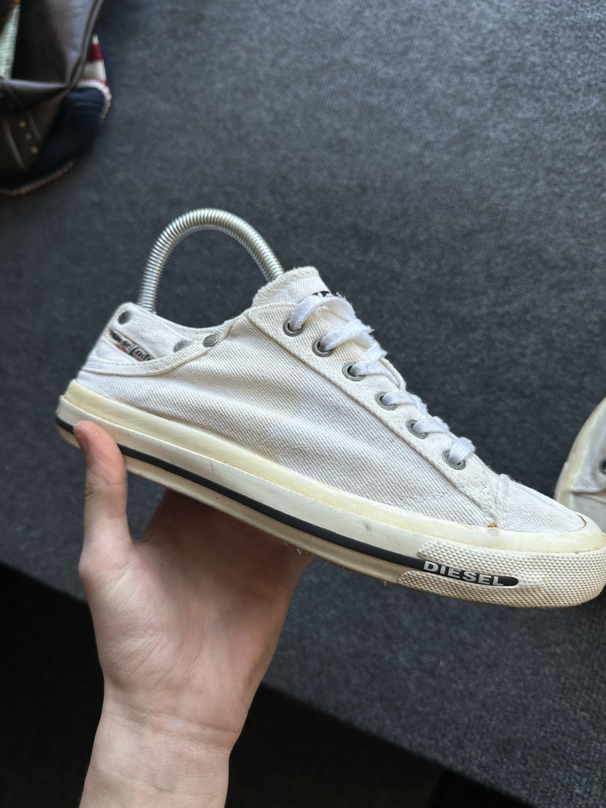 Diesel 🚨DIESEL AVANT GARDE SHOES SNEAKERS IFSIXWASNINE Size US 9 / IT 39 - 4 Thumbnail