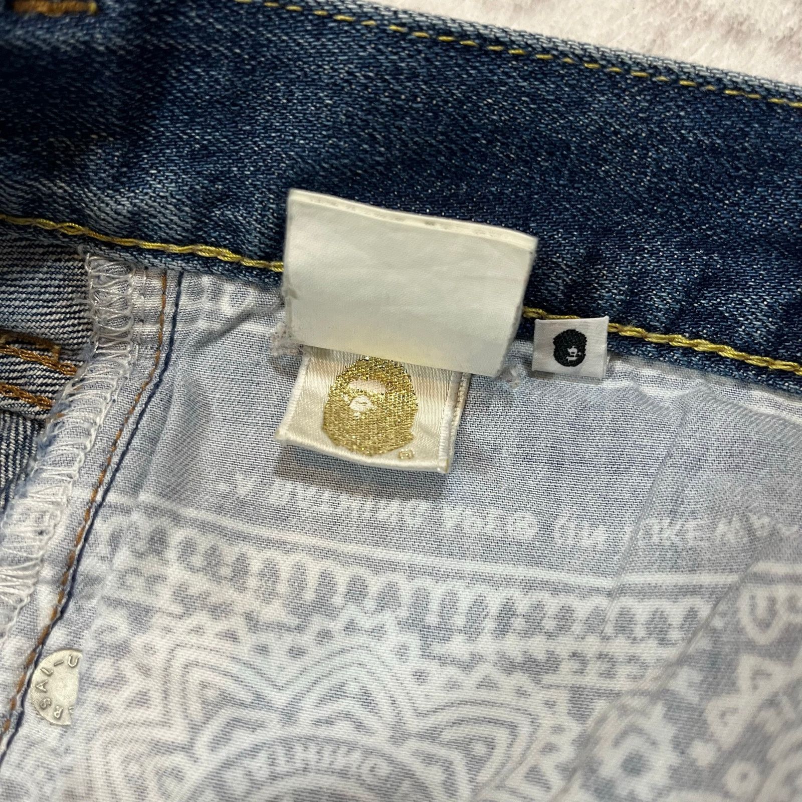 Bape Authentic Bape 2000’s Royalty Jeans 32 Size US 32 / EU 48 - 7 Thumbnail