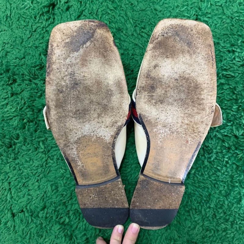 Gucci Gucci Leather Fashion Slip-Ons for Women -2508 Size US 6 / IT 36 - 4 Thumbnail