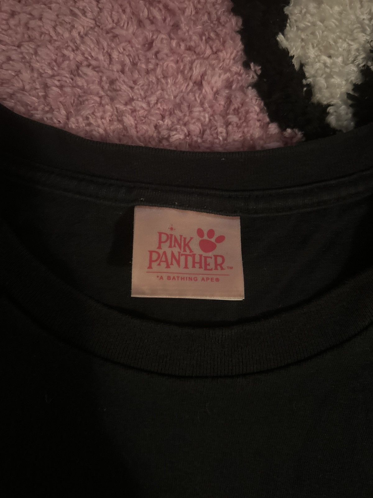 Bape BAPE x Pink Panther Ape Head Tee Size US L / EU 52-54 / 3 - 8 Thumbnail