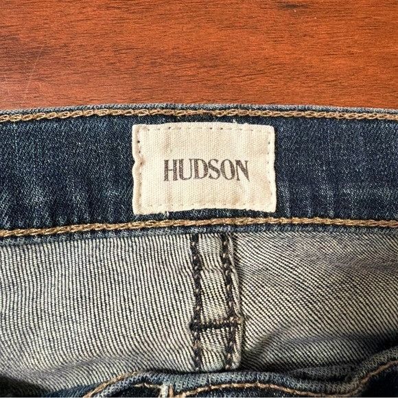 Hudson Hudson Jeans Dark Blue Boot Cut Denim Sz 30 Size 30" / US 8 / IT 44 - 6 Thumbnail