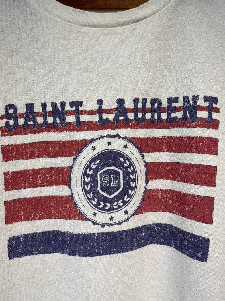 Saint Laurent Paris Saint Laurent Paris short sleeves Nextarrow-2505 Size US S / EU 44-46 / 1 - 5 Thumbnail
