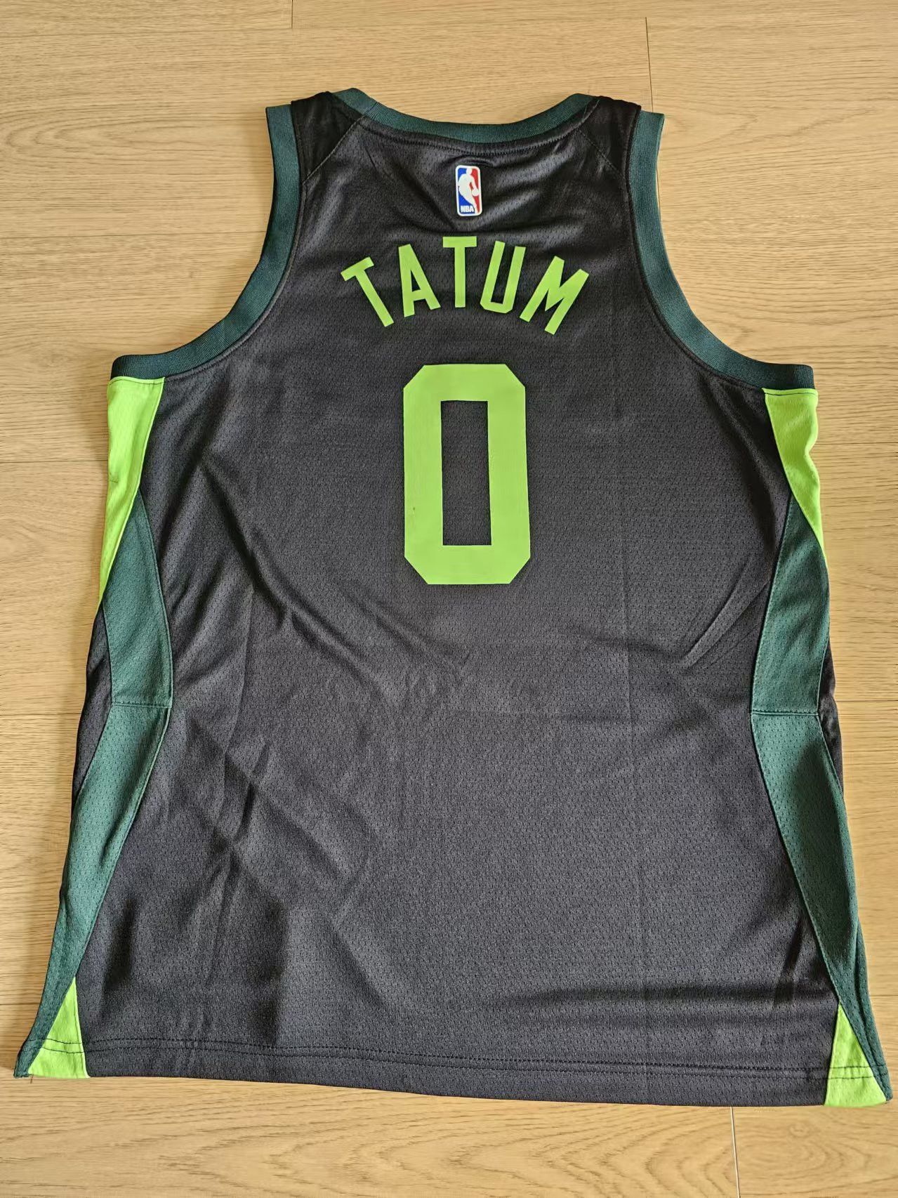 NBA Boston Celtics 0 Jayson Tatum Jersey City Edition Size US M / EU 48-50 / 2 - 2 Thumbnail