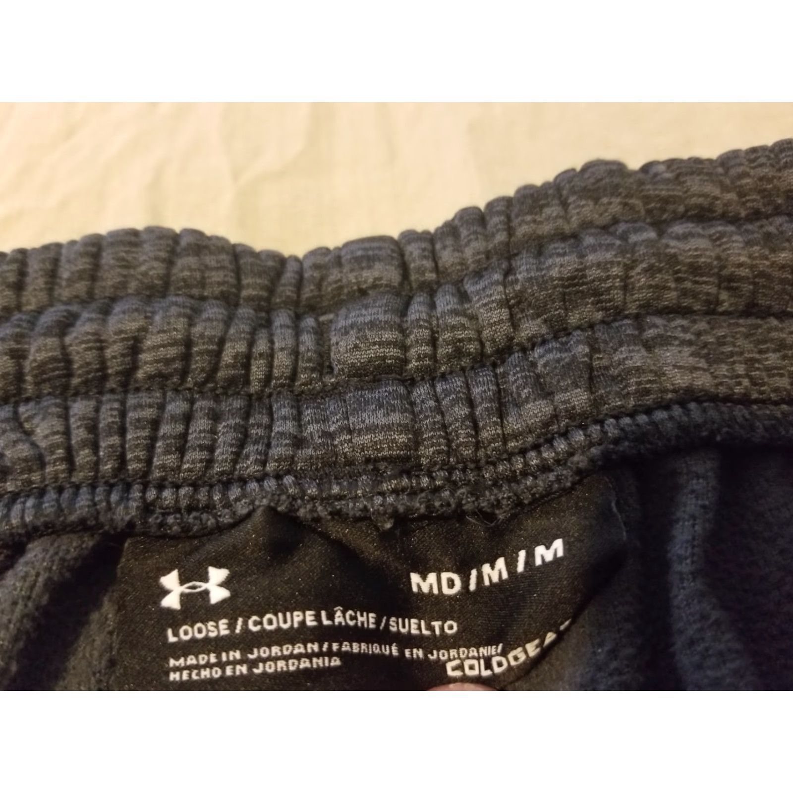 Under Armour Under Armour Mens Pants M Medium Gray Athletic Gym Workout Sweatpants with Pockets Size US 31 - 5 Thumbnail