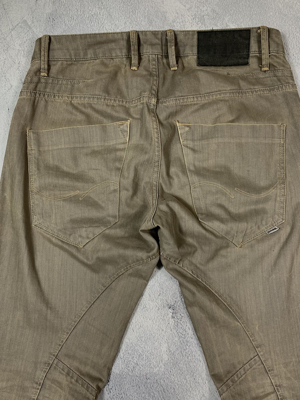 Japanese Brand × Vintage Vintage Y2K Japanese faded denim jeans waxed style size 32 Size US 32 / EU 48 - 8 Thumbnail