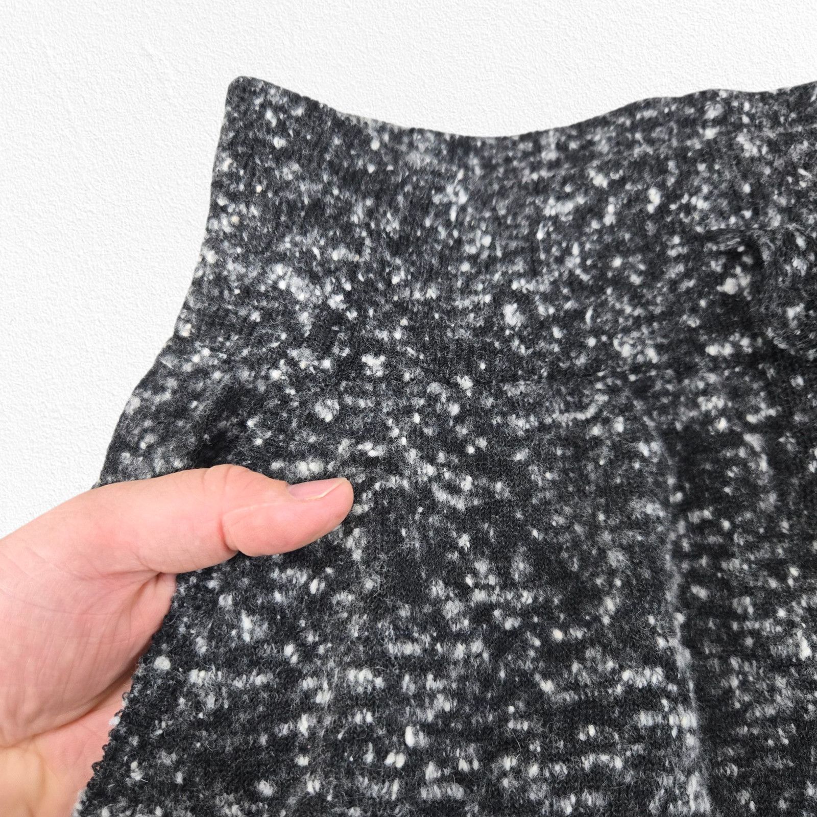 Anthropologie MOTH Gray Speckled Wool Blend Knit Jogger Size Small Size 28" / US 6 / IT 42 - 5 Thumbnail