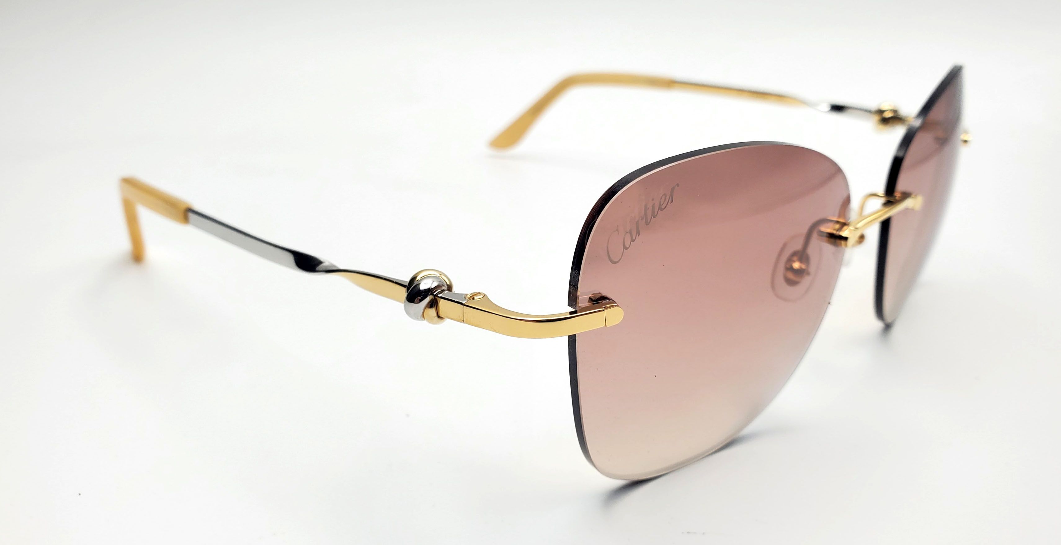 Cartier NEW! Cartier Gold Sunglasses CT00915 Size ONE SIZE - 4 Thumbnail