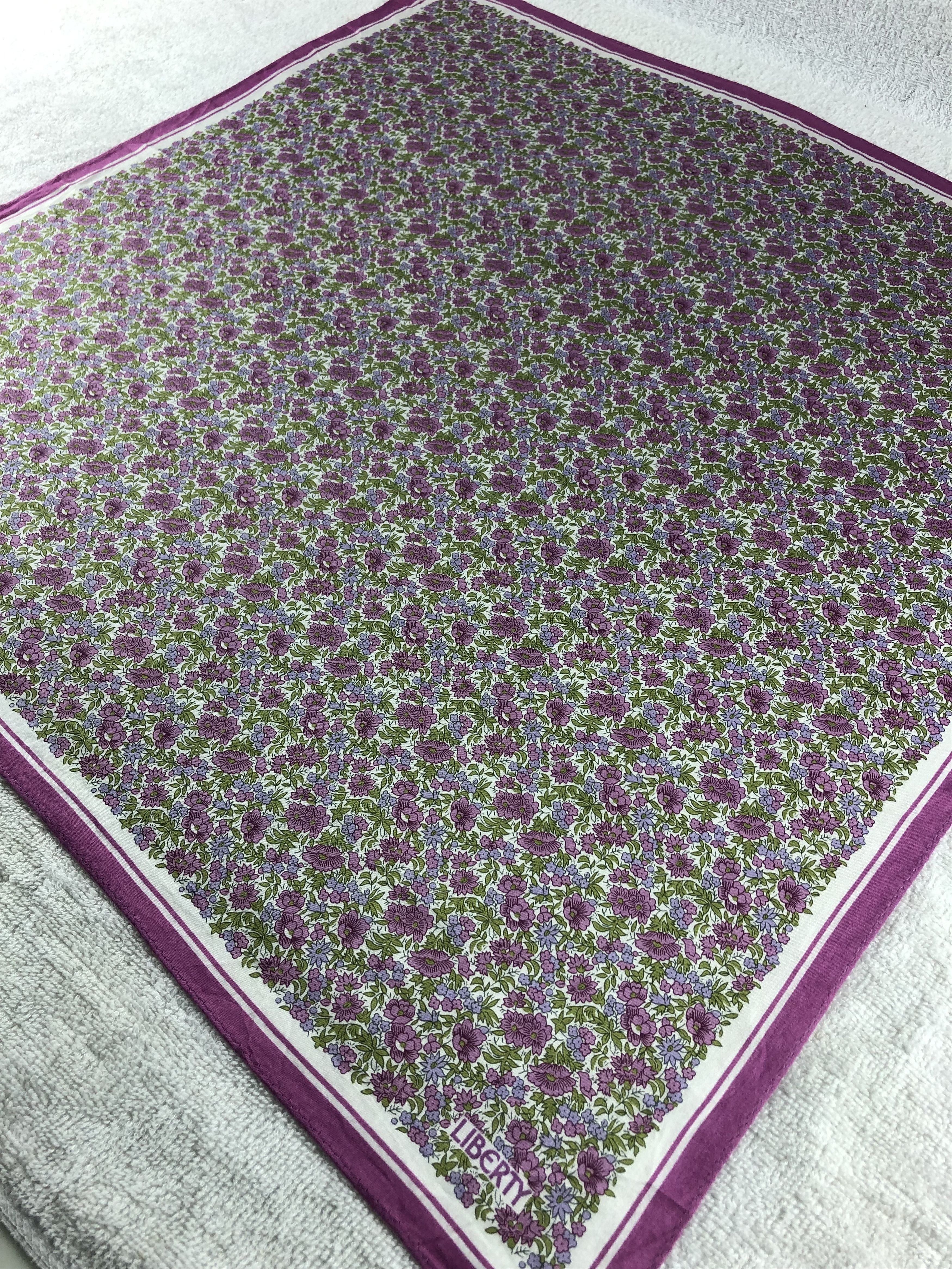 Liberty × Vintage Liberty Handkerchief / Bandana / Neckerchief Size ONE SIZE - 4 Thumbnail
