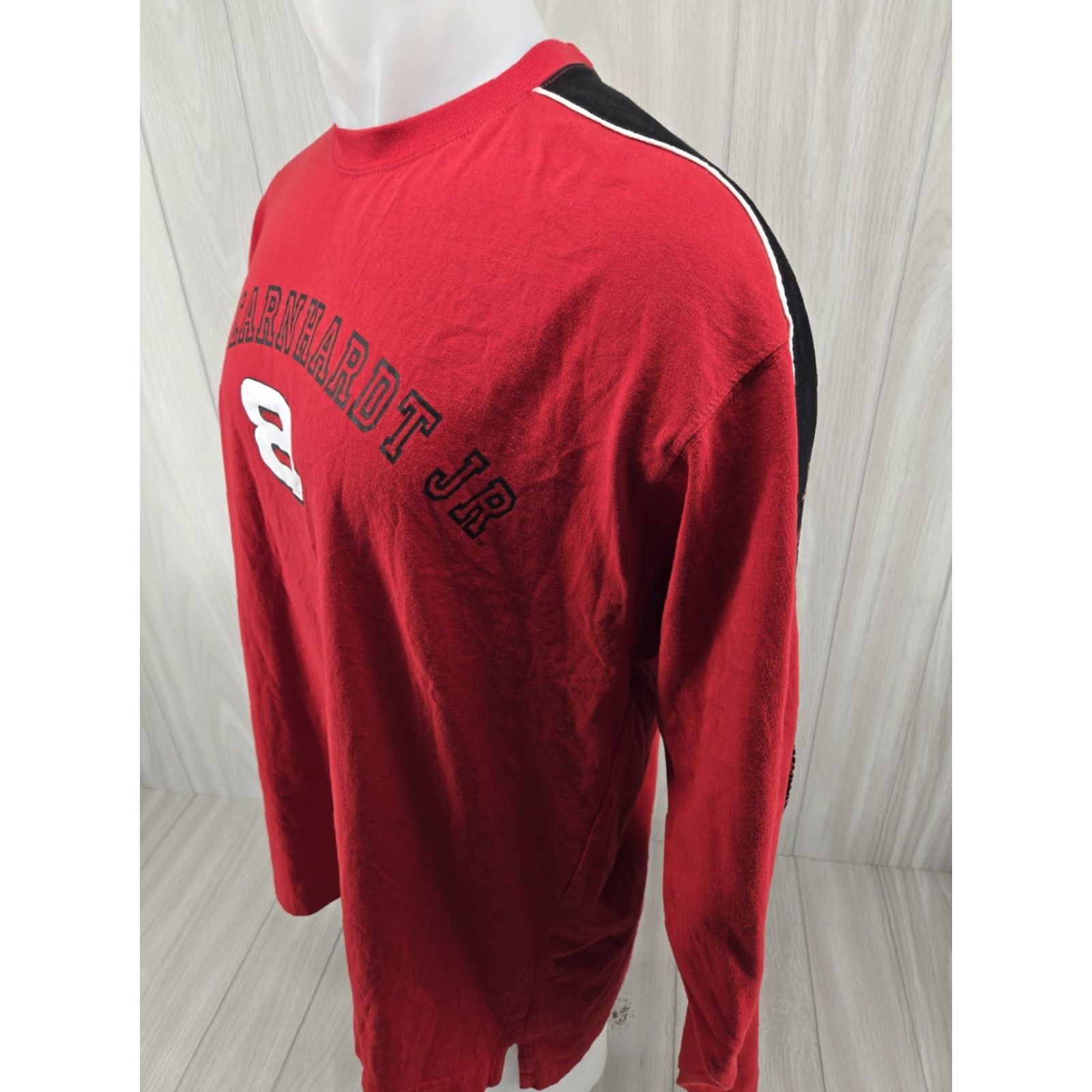 Vintage VINTAGE Winners Circle Shirt Mens Large Red #8 Dale Earnhardt Jr Long Sleeve Size US L / EU 52-54 / 3 - 5 Thumbnail