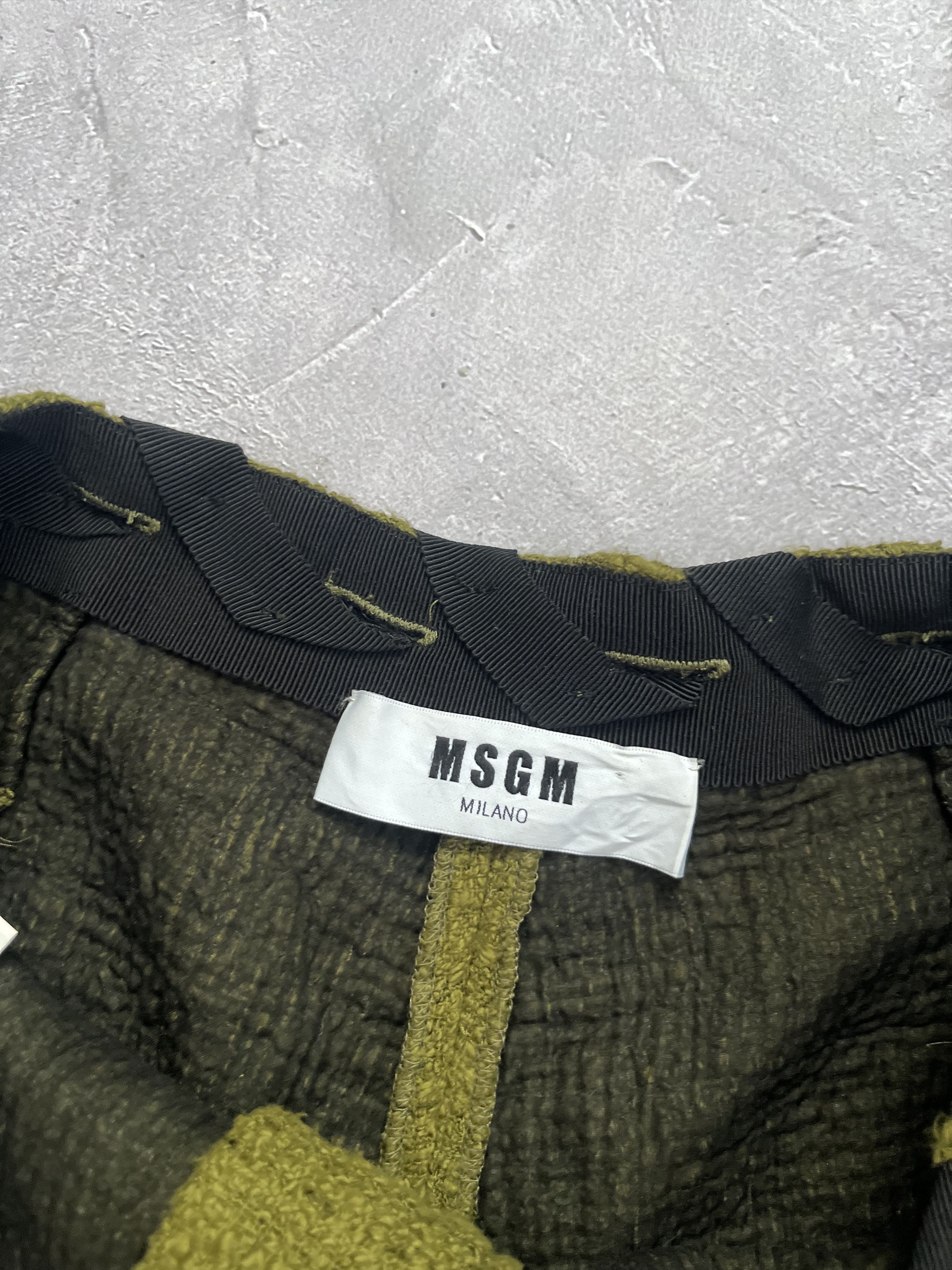 MSGM MSGM Milano Tweed Cargo Shorts Ribbon Lace Trim Size IT 40 Size 27" / US 4 / IT 40 - 5 Thumbnail