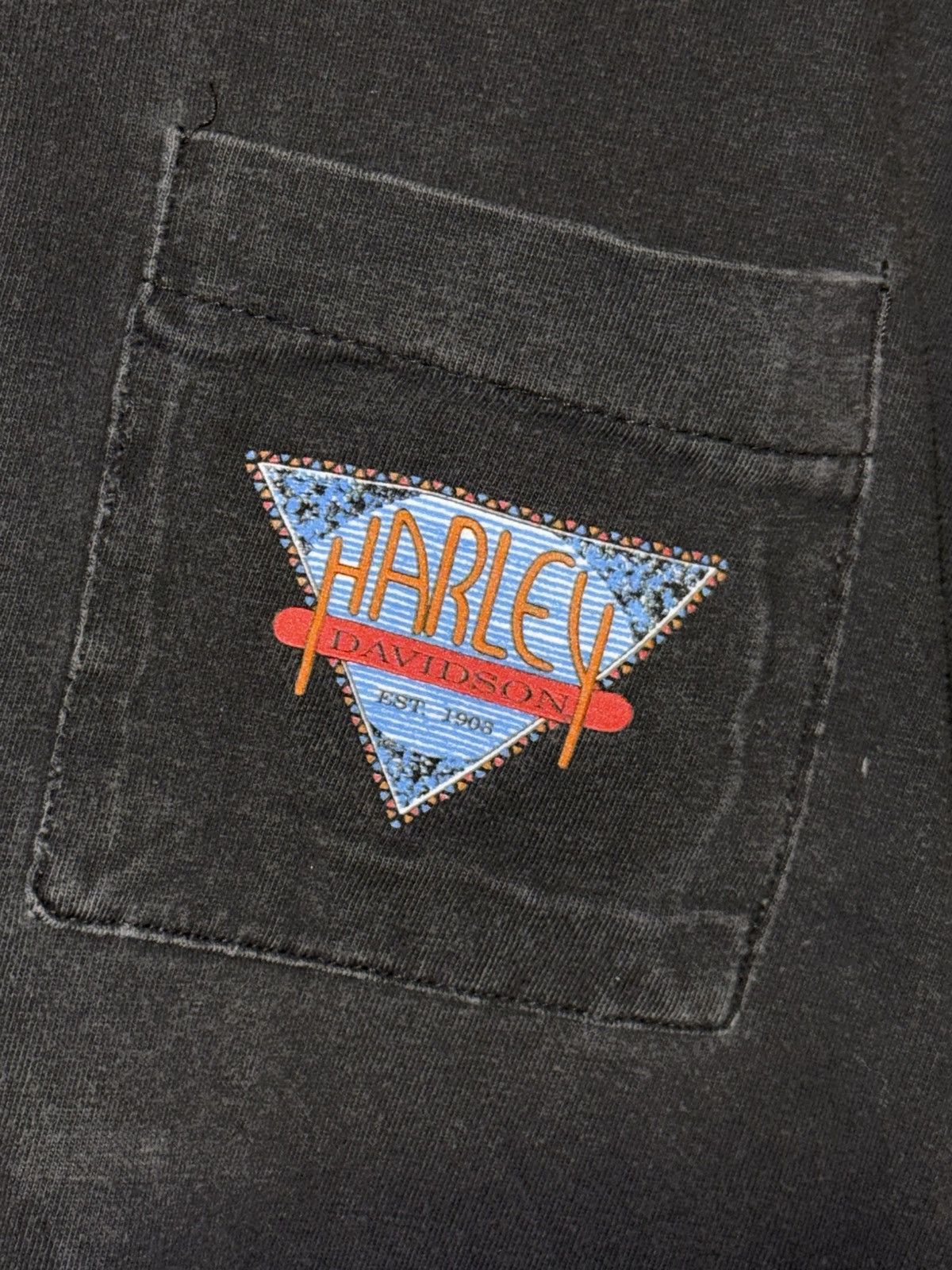 Harley Davidson Harley Davidson Motorcycle Streak Lightning Shirt Mens LG Size US L / EU 52-54 / 3 - 4 Thumbnail