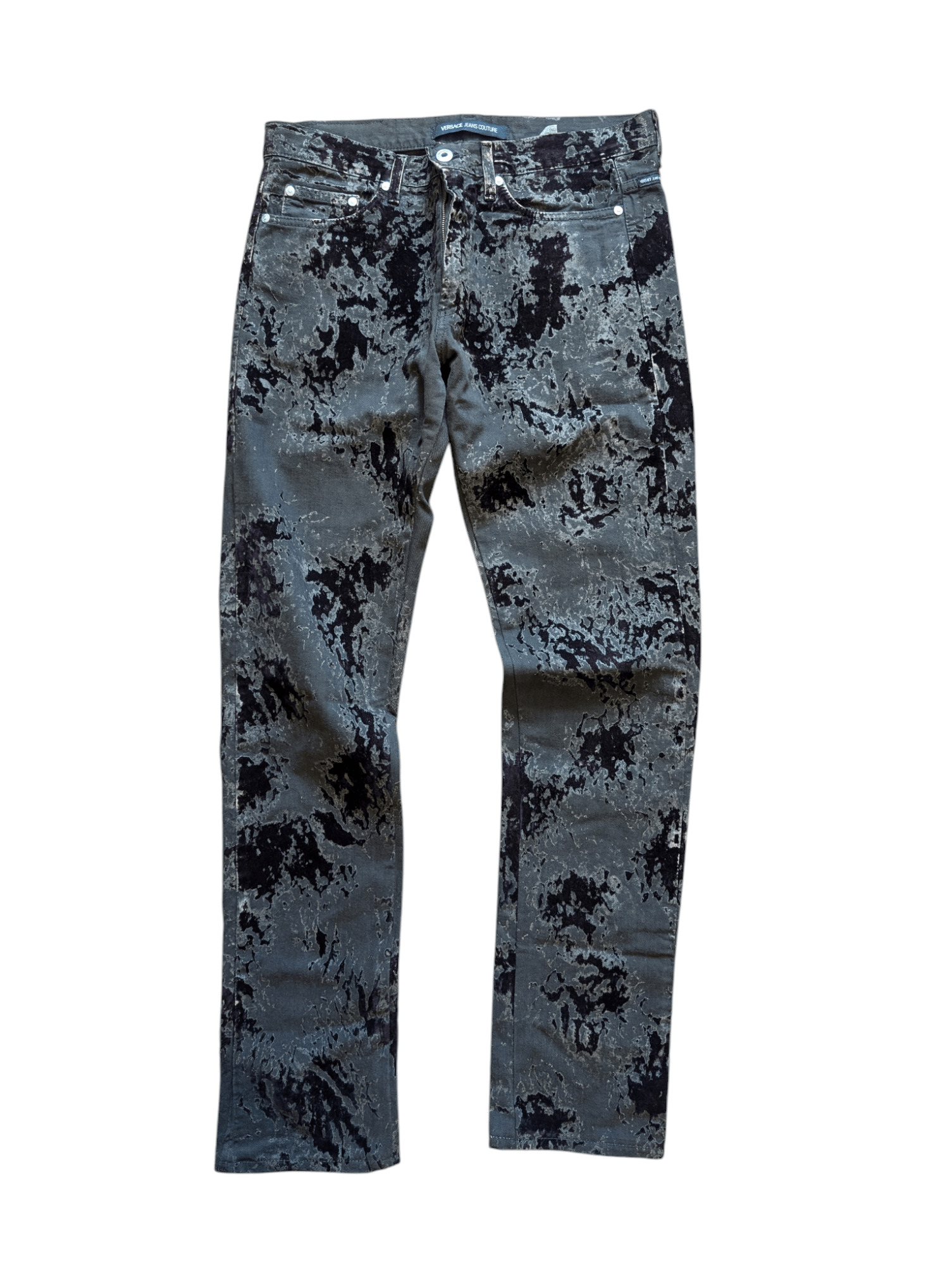 Versace Versace Bloody Jeans Size US 33 - 1 Thumbnail