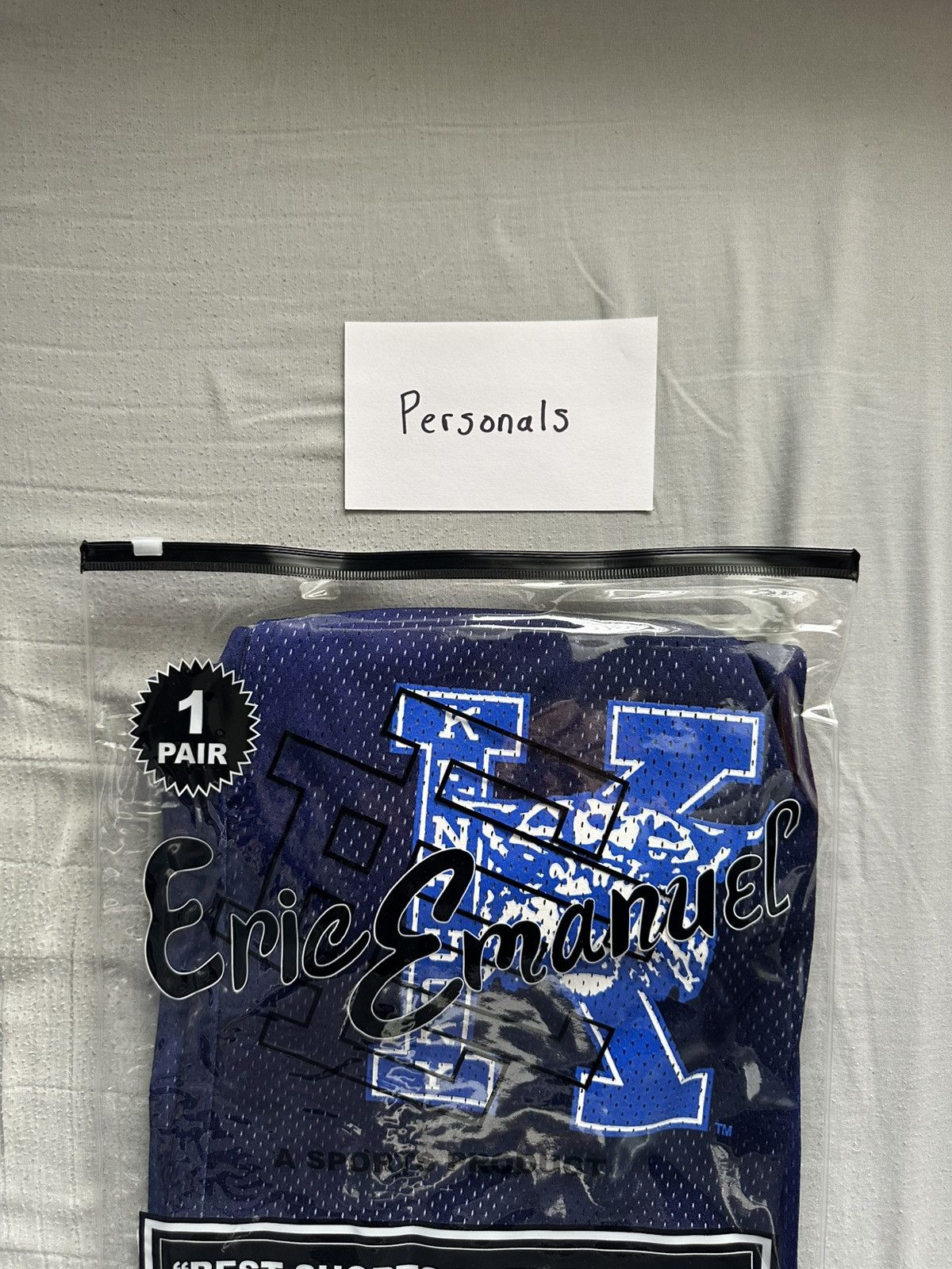 Eric Emanuel × NCAA Eric Emanuel University Of Kentucky Basic Shorts Large Size US 34 / EU 50 - 4 Thumbnail