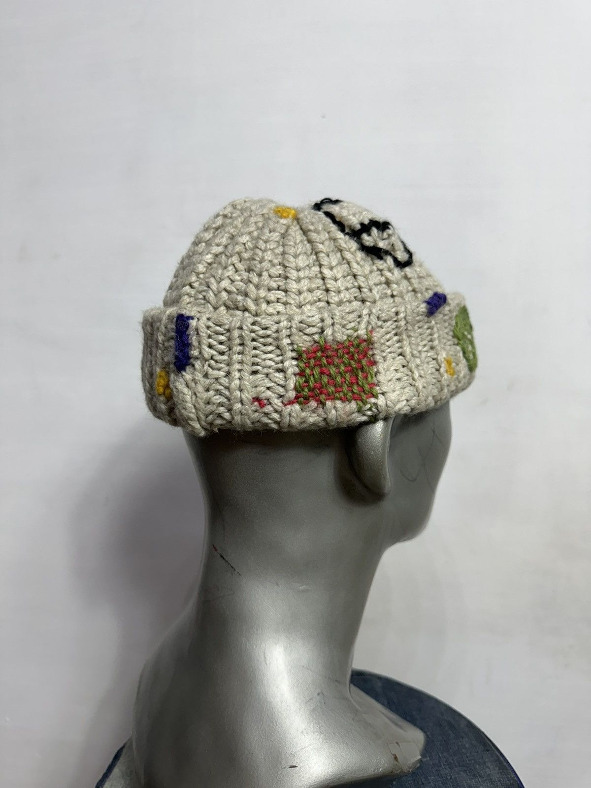 Handmade Custom Made Nice Design Art Knitted Spider Beanie Hats Size ONE SIZE - 10 Thumbnail