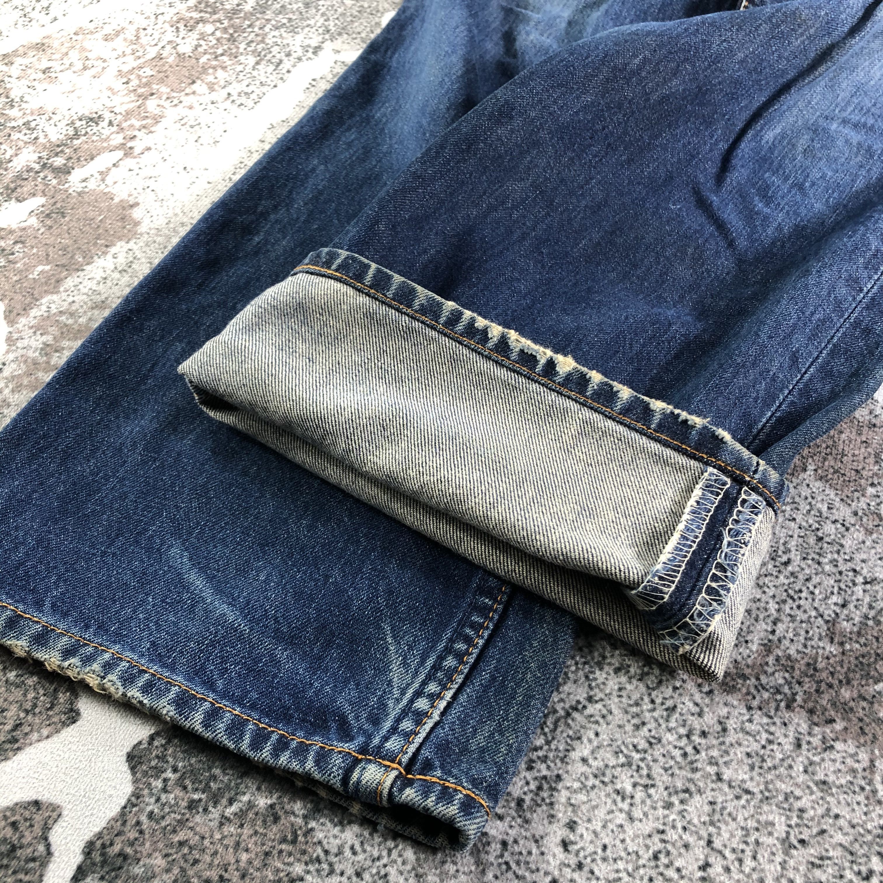 Levi's Vintage Levis 508 Jeans Dirty Blue Denim KJ2356 Size US 32 / EU 48 - 7 Thumbnail