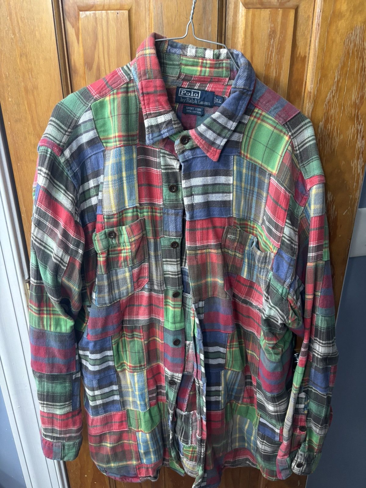 Polo Ralph Lauren Vintage 90s Polo Ralph Lauren Patchwork Size US L / EU 52-54 / 3 - 1 Thumbnail
