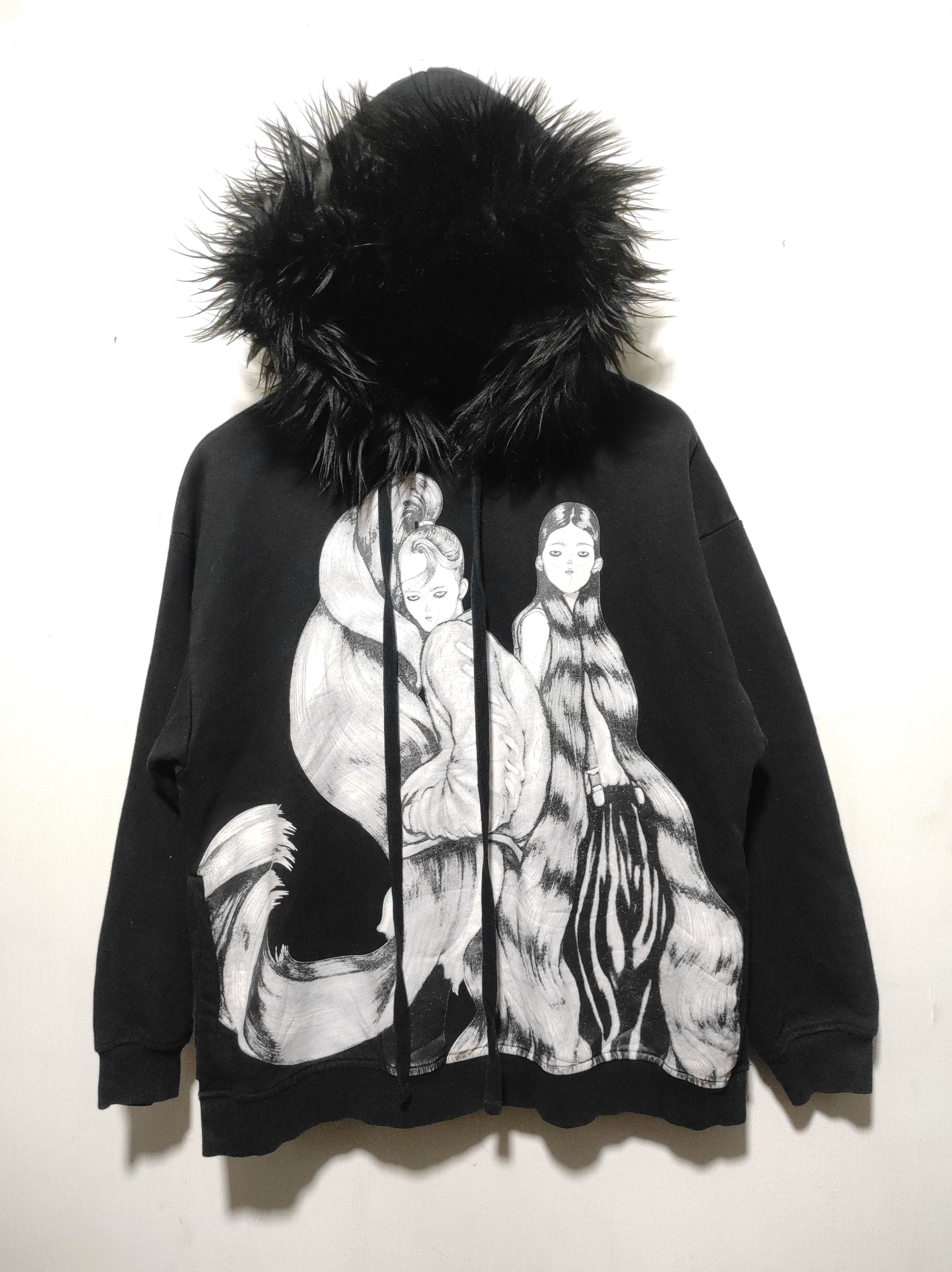 Anime × If Six Was Nine × Le Grande Bleu (L.G.B.) LKMD Anime Fur Hoodie i6w9 LGB style Size US S / EU 44-46 / 1 - 2 Thumbnail
