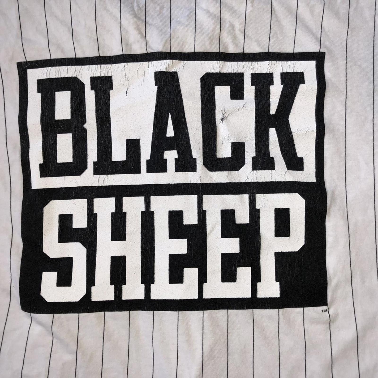 Designer Ultra rare Vintage 1991 Black Sheep Rap Tee Jersey Size US XL / EU 56 / 4 - 3 Thumbnail