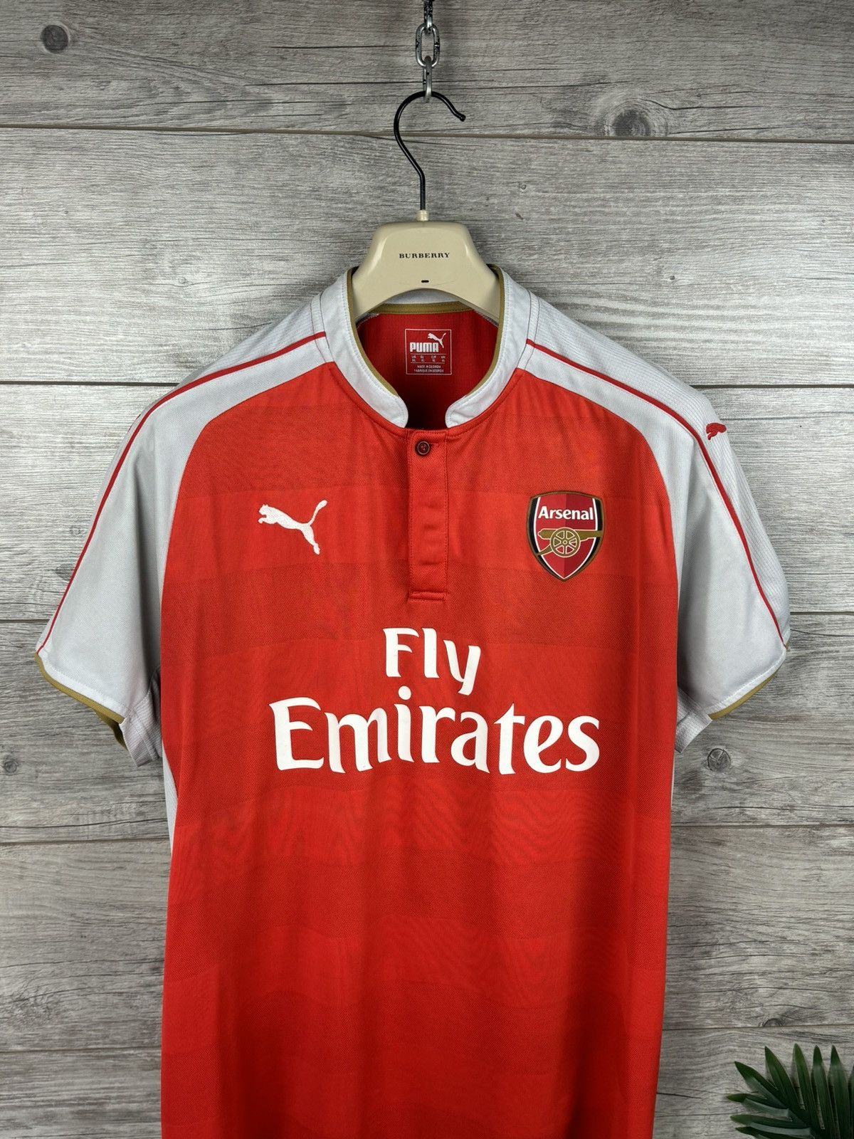 Puma × Vintage Arsenal 2015-16 Home Short Sleeve Shirt soccer jersey Size US XL / EU 56 / 4 - 3 Thumbnail