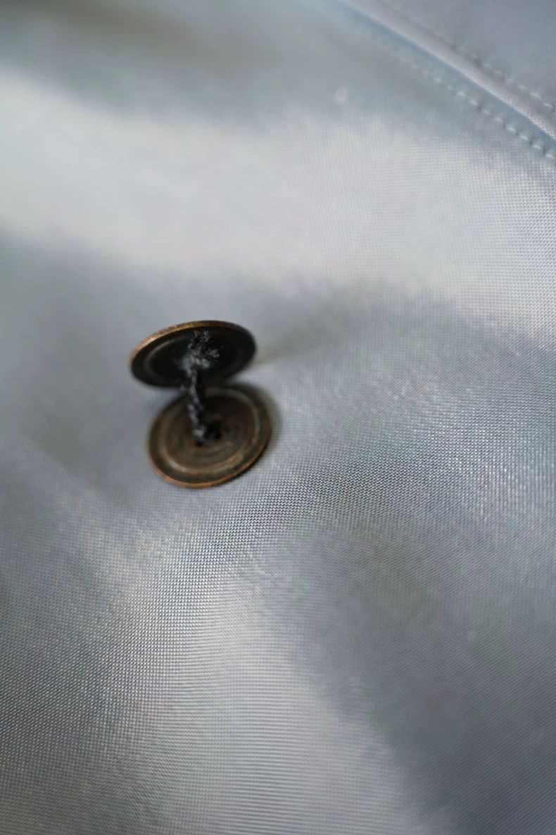 Yohji Yamamoto Yohji Yamamoto size os 92SS Bronze Button Velvet Shirt 250 Size US M / EU 48-50 / 2 - 7 Thumbnail