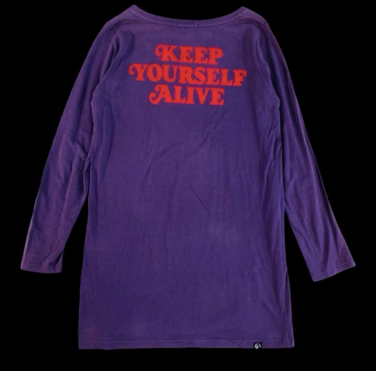 Hysteric Glamour Hysteric Glamour "Endless Party" Long Sleeve Tee - Purple Size US M / EU 48-50 / 2 - 6 Thumbnail