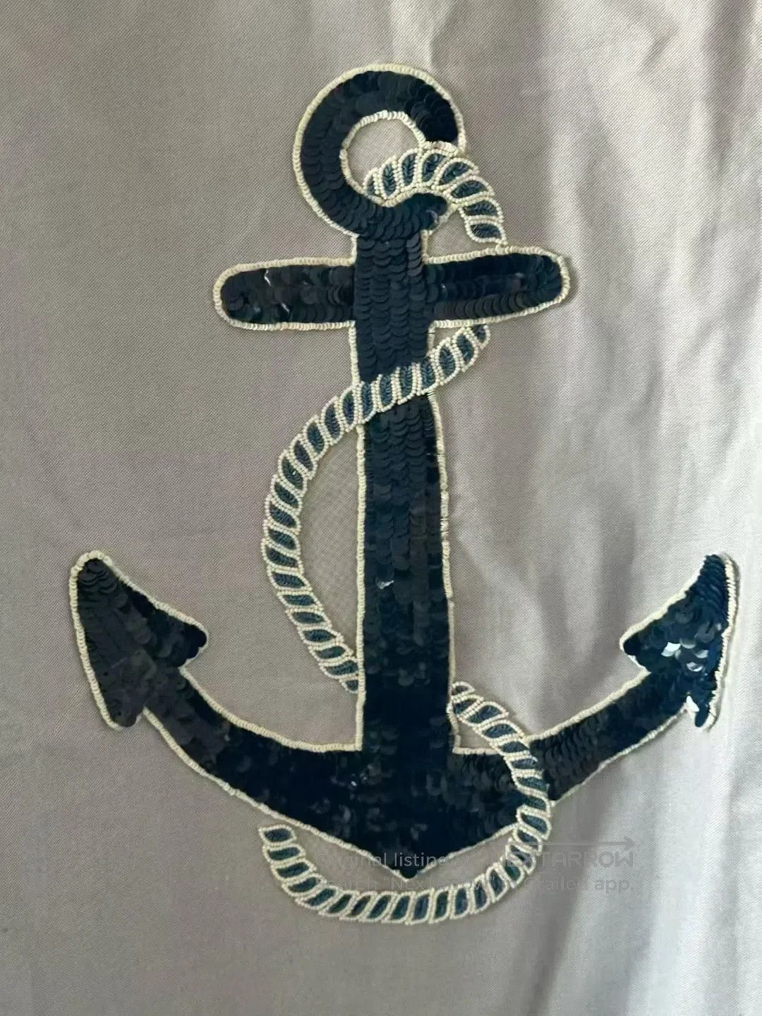 Thom Browne Thom Browne Sequin Anchor Shirt| Size US S / EU 44-46 / 1 - 3 Thumbnail