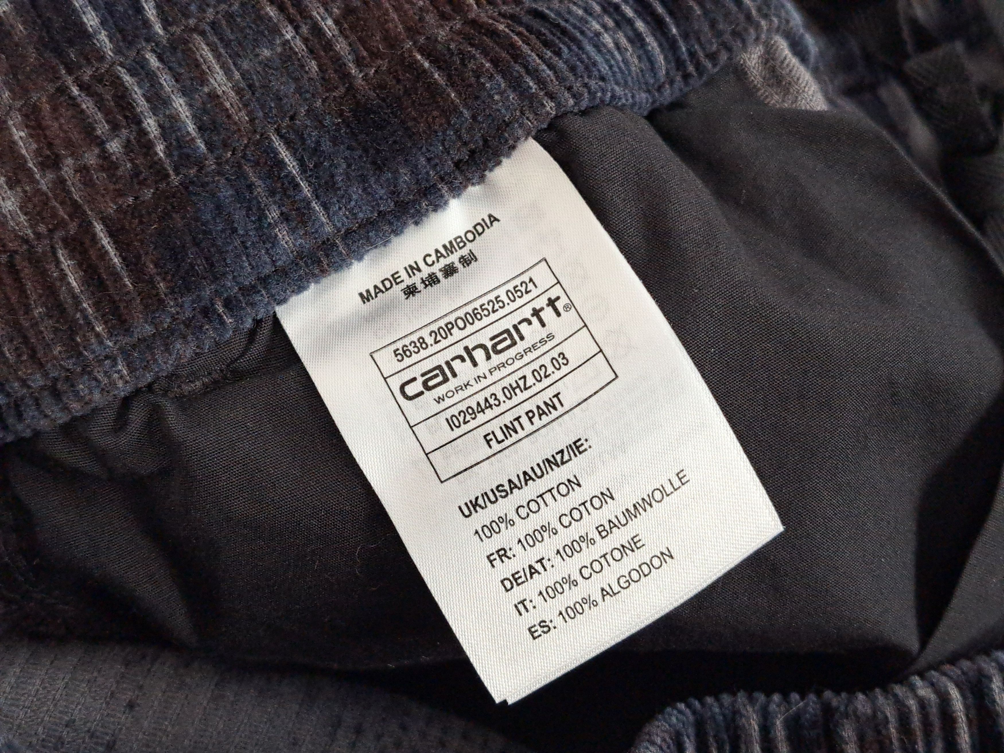 Carhartt Carhartt WIP Flint Pant breck check print/tobacco. Size M Size US 31 - 13 Thumbnail