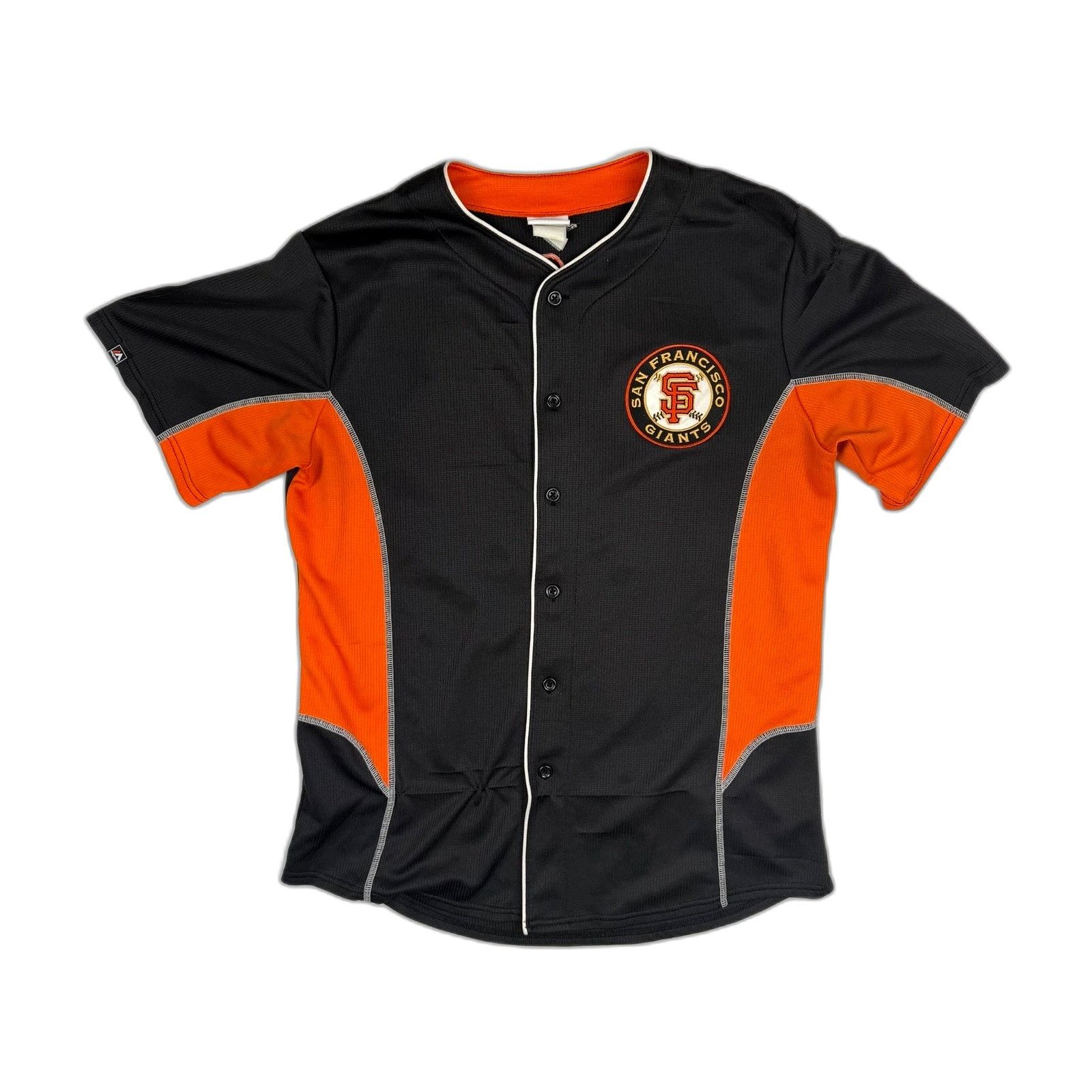 Majestic Majestic Buster Posey #28 San Francisco Giants Black Jersey Size US XL / EU 56 / 4 - 3 Thumbnail